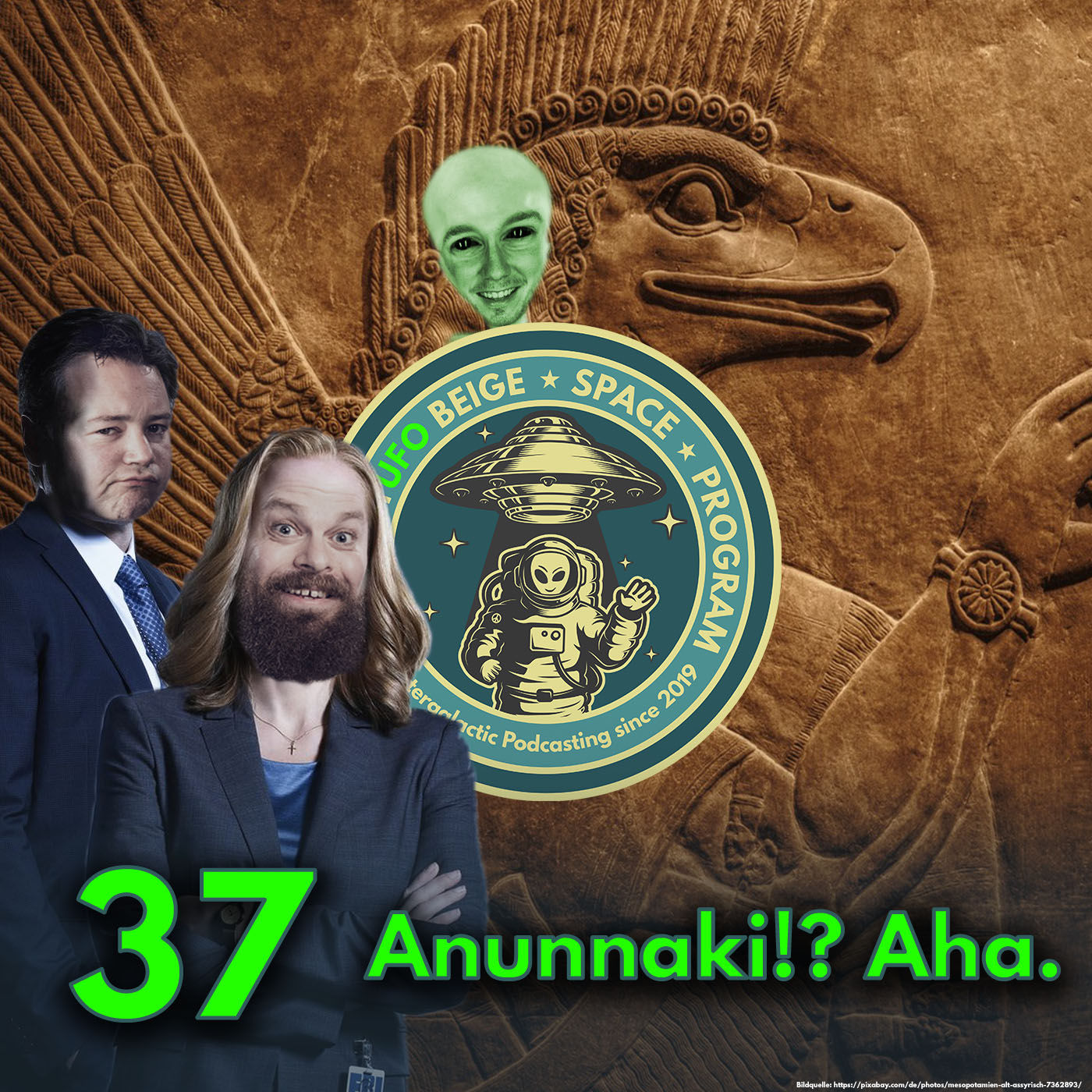 AlarmstUFO Nr. 37 - Anunnaki?! Aha.