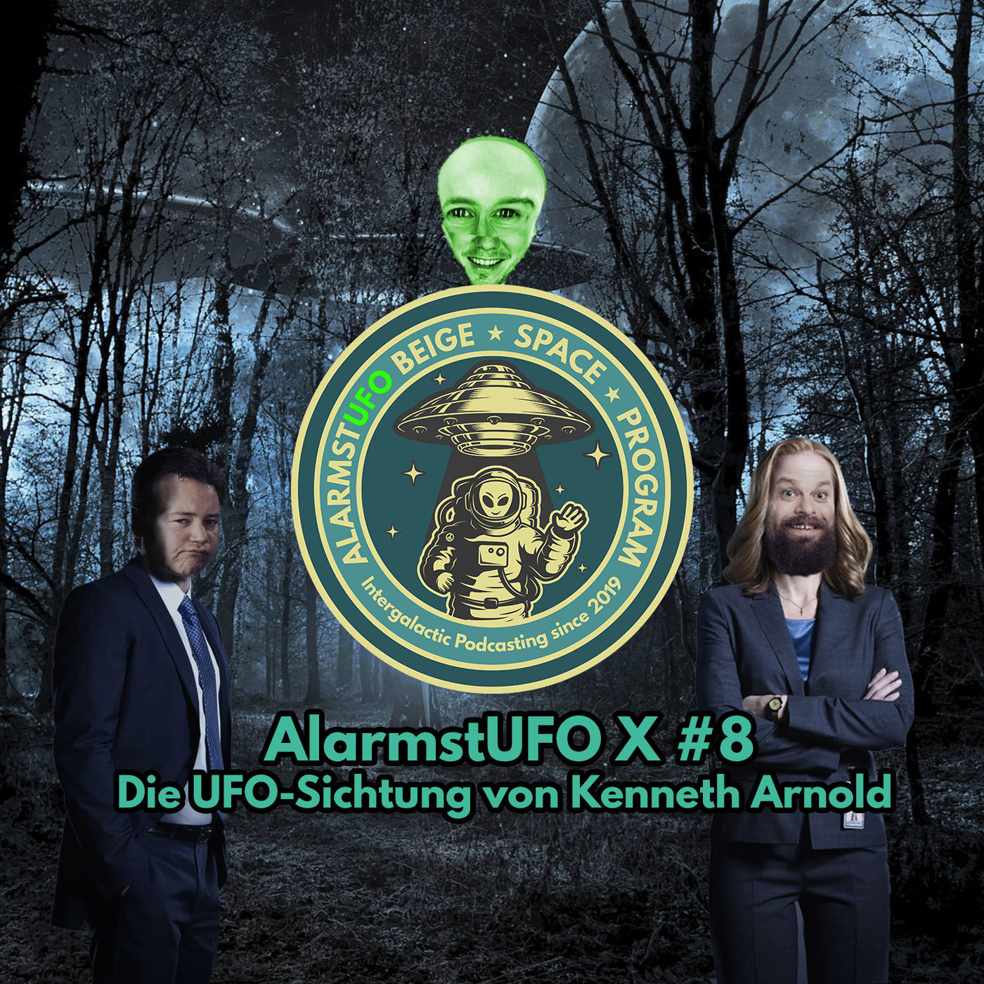 AlarmstUFO X – Die unerklärlichen UFO-Fälle #8 -Die UFO-Sichtung von Kenneth Arnold