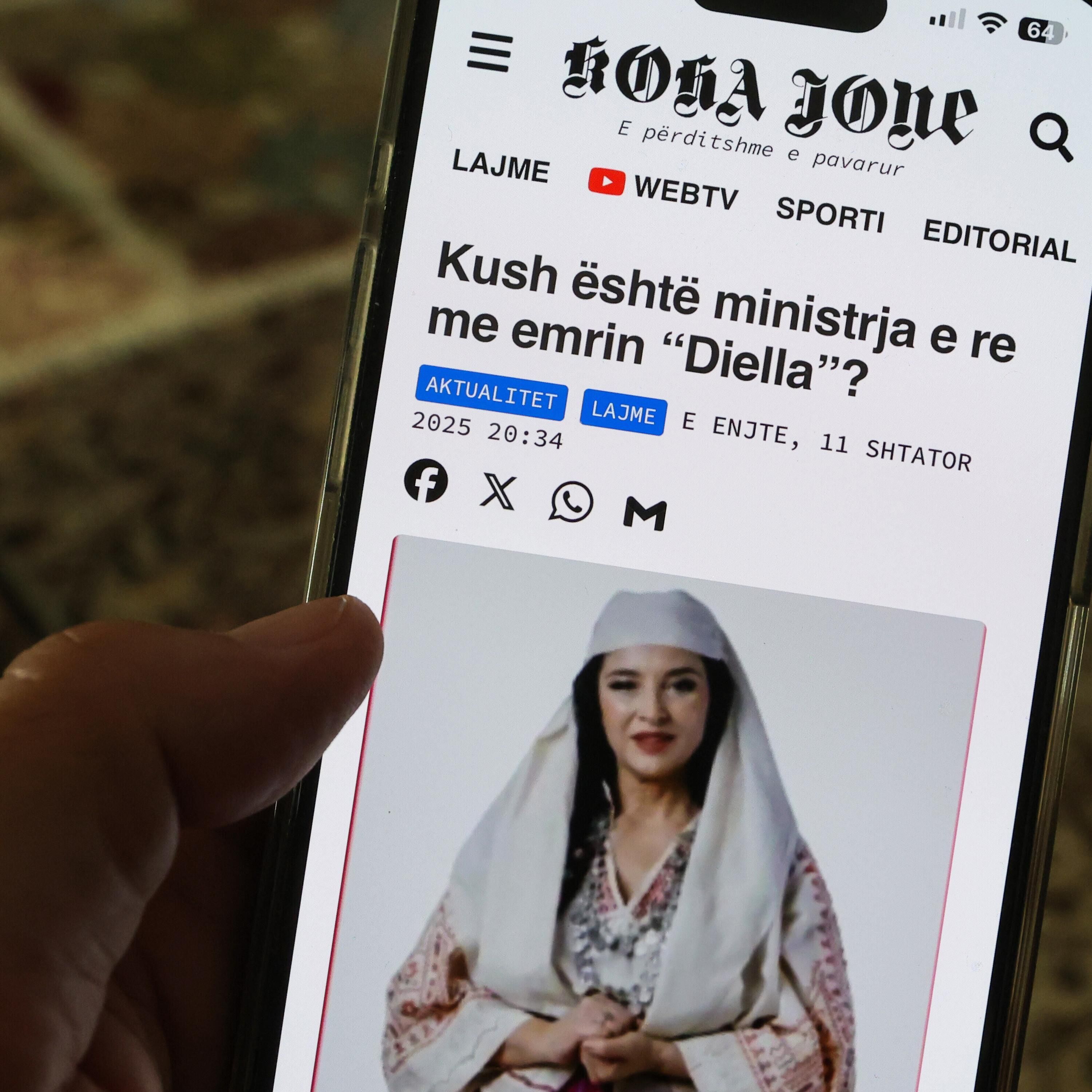 Albanien hat einen Chatbot als Ministerin - wer trifft die Entscheidungen?