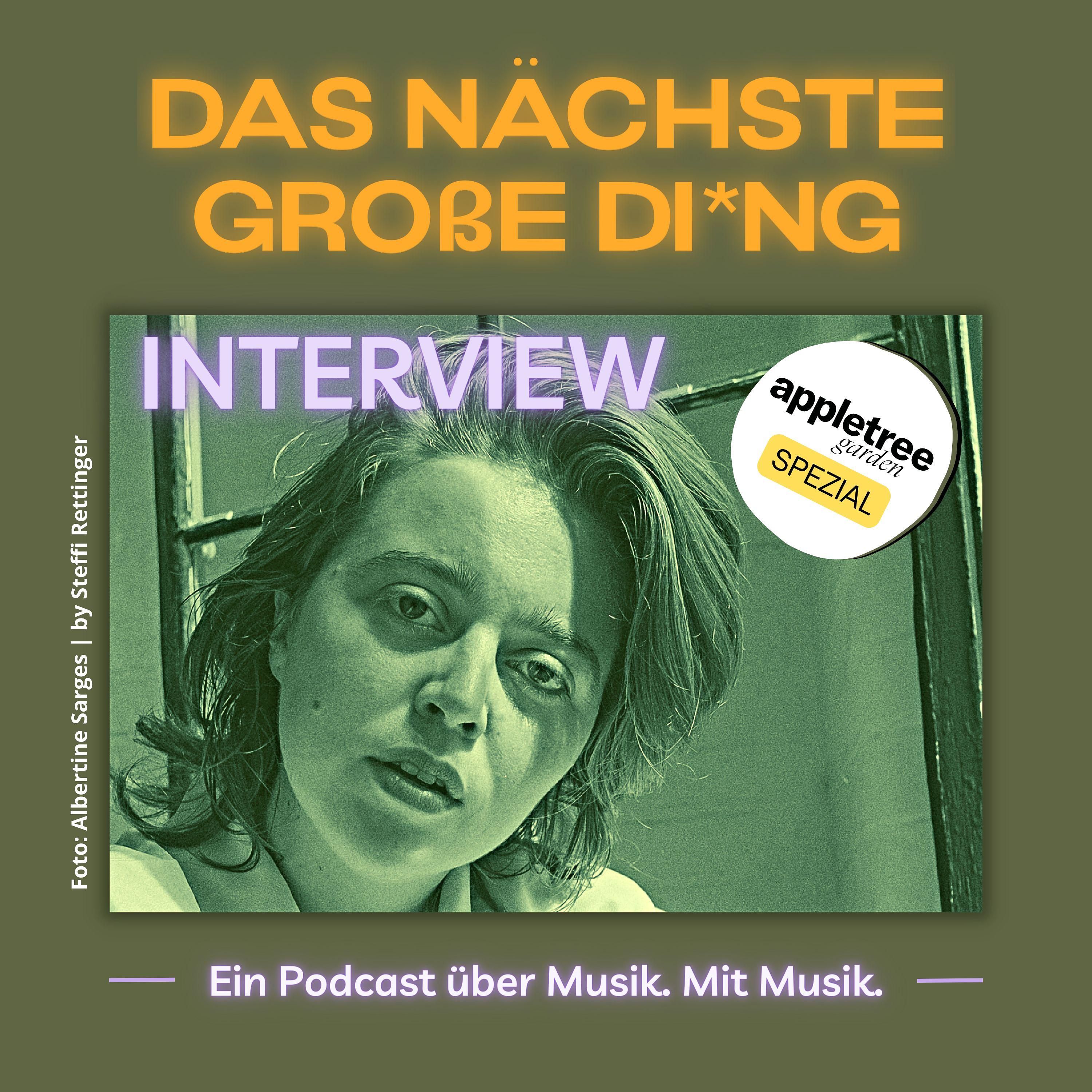 Albertine Sarges im Interview beim Appletree Garden Festival