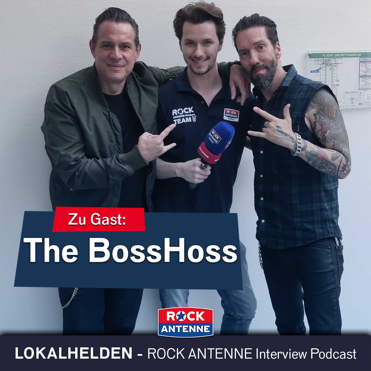 Alec „Boss Burns“ Völkel und Sascha „Hoss Power“ Vollmer / THE BOSSHOSS