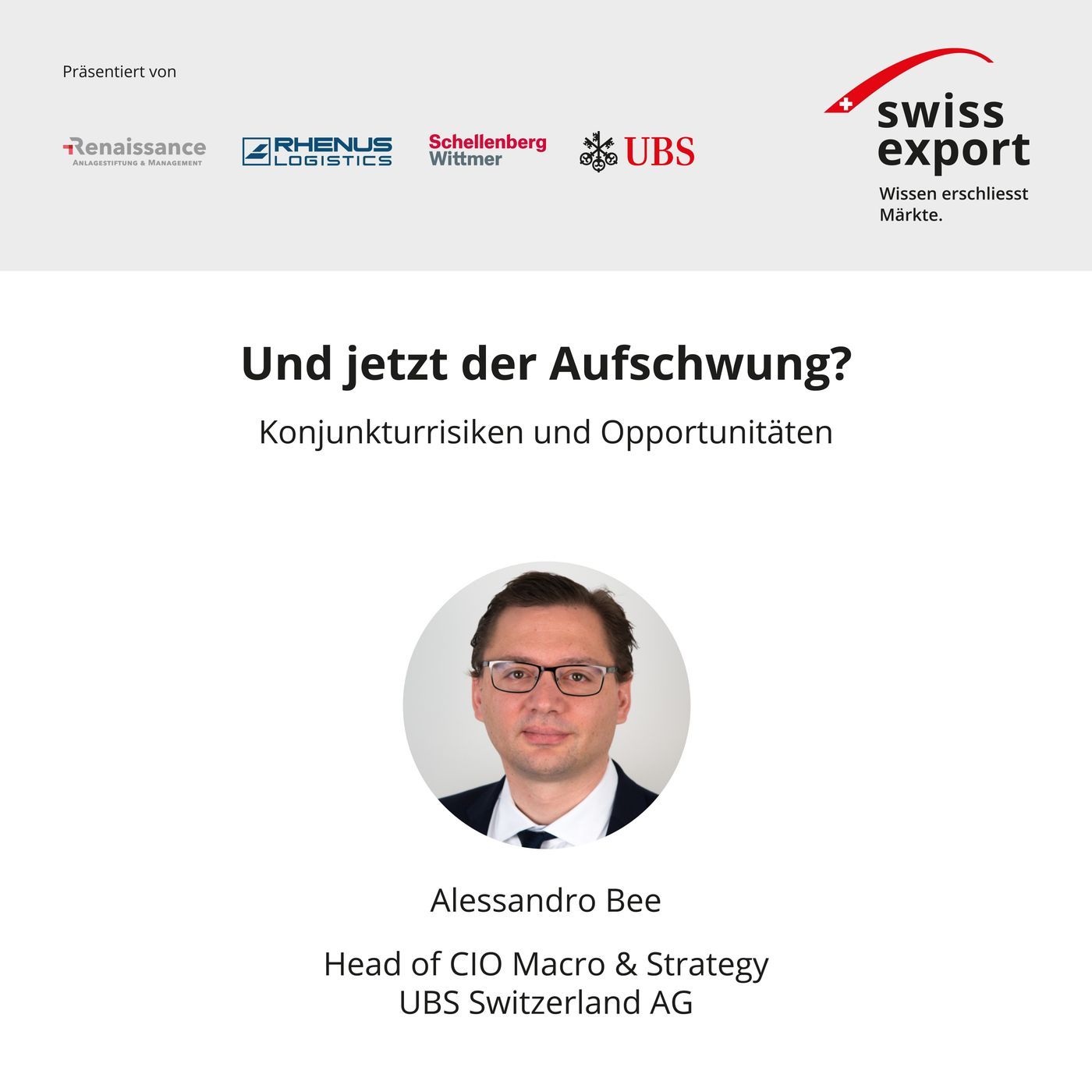 Alessandro Bee | Und jetzt der Aufschwung?