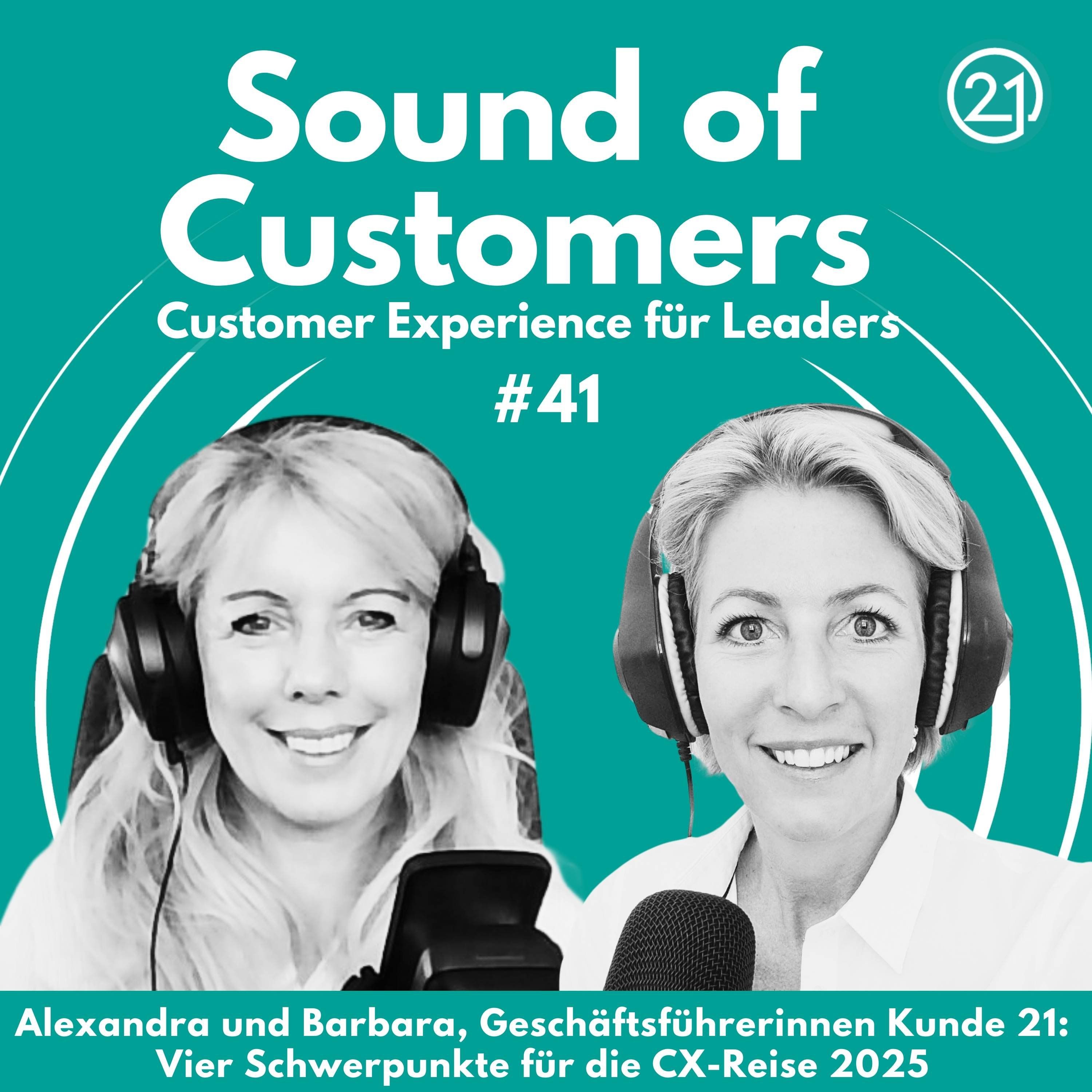 Alexandra Nagy & Barbara Aigner, Geschäftsführerinnen Kunde 21: Vier Schwerpunkte für die CX-Reise 2025