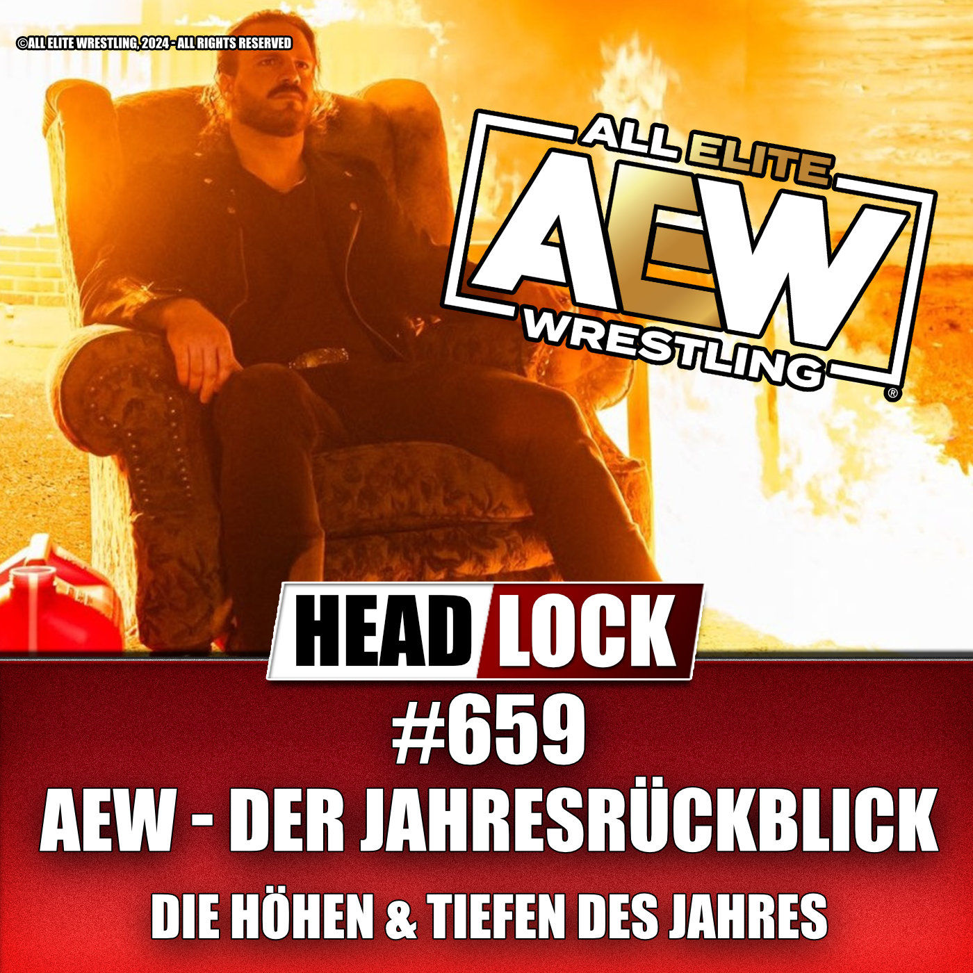 All Elite Wrestling im Jahr 2024 - Die Höhen und Tiefen des WWE-Konkurrenten!