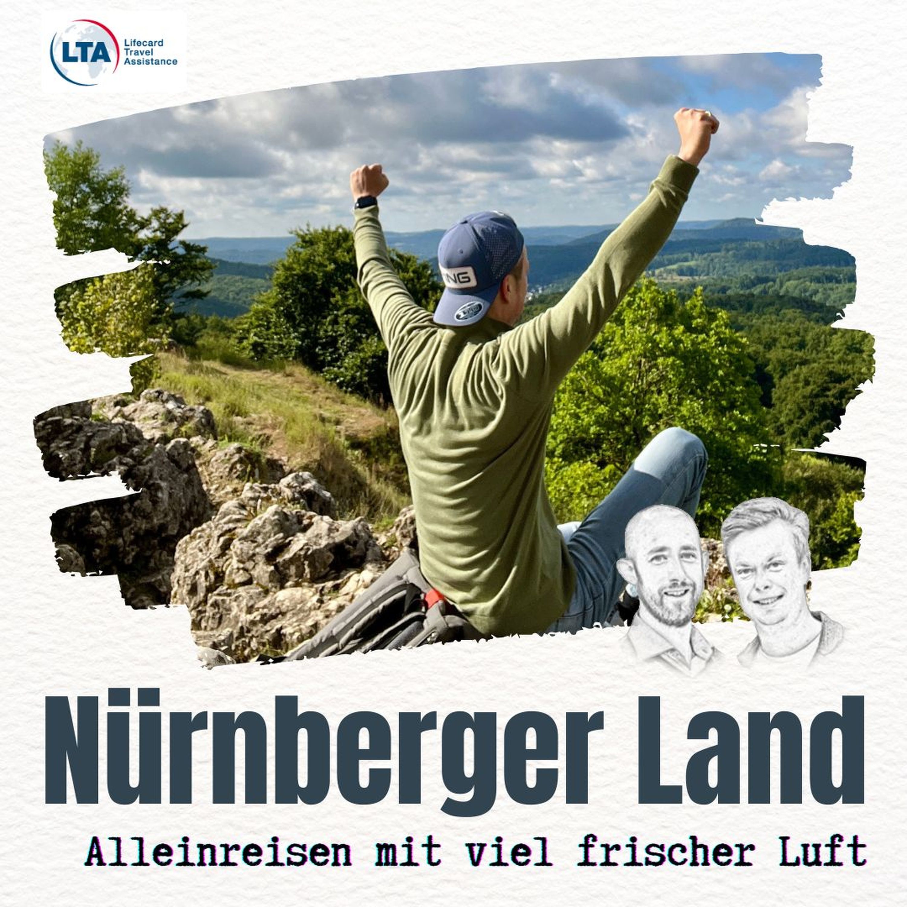Alleinreisen mit viel frischer Luft im Nürnberger Land