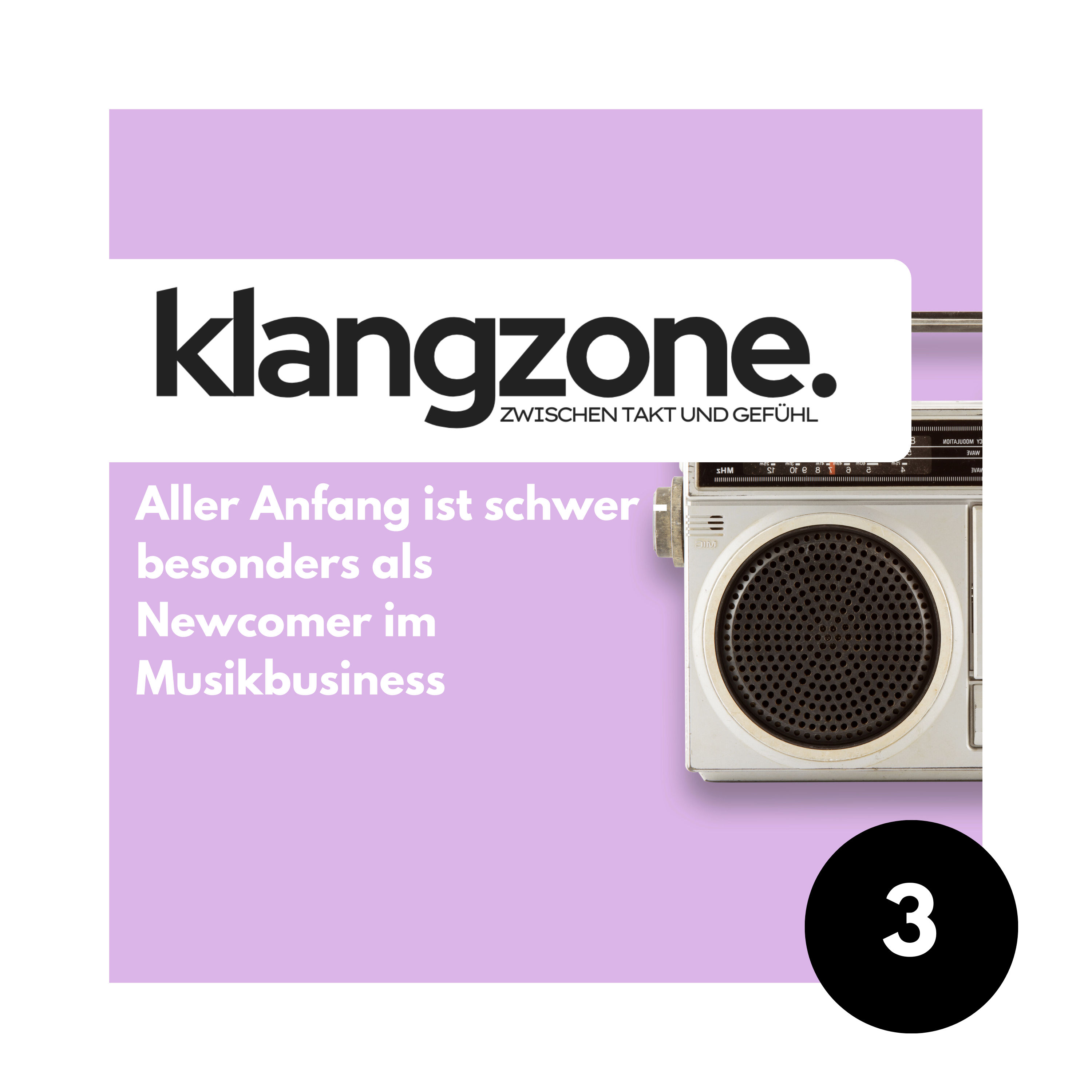 Aller Anfang ist schwer - besonders als Newcomer im Musikbusiness