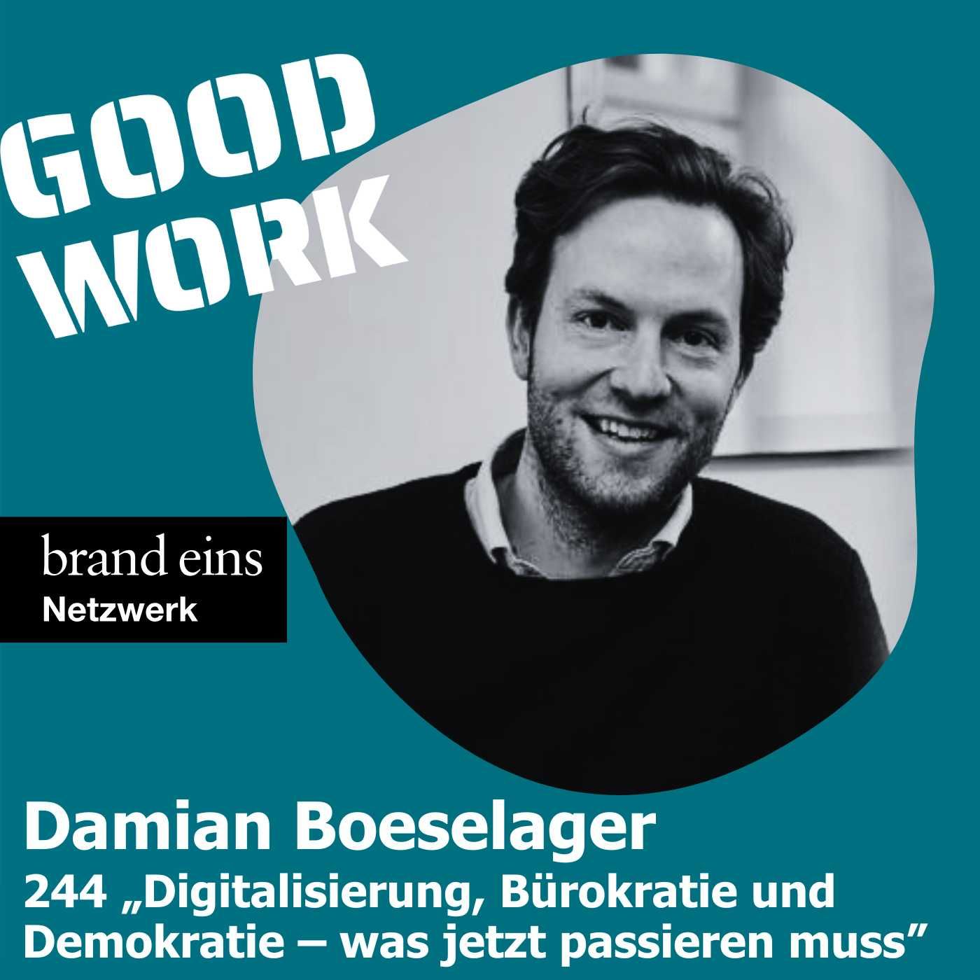 Alles auf einmal: Digitalisierung, Bürokratie und Demokratie. Damian Boeselager (244)