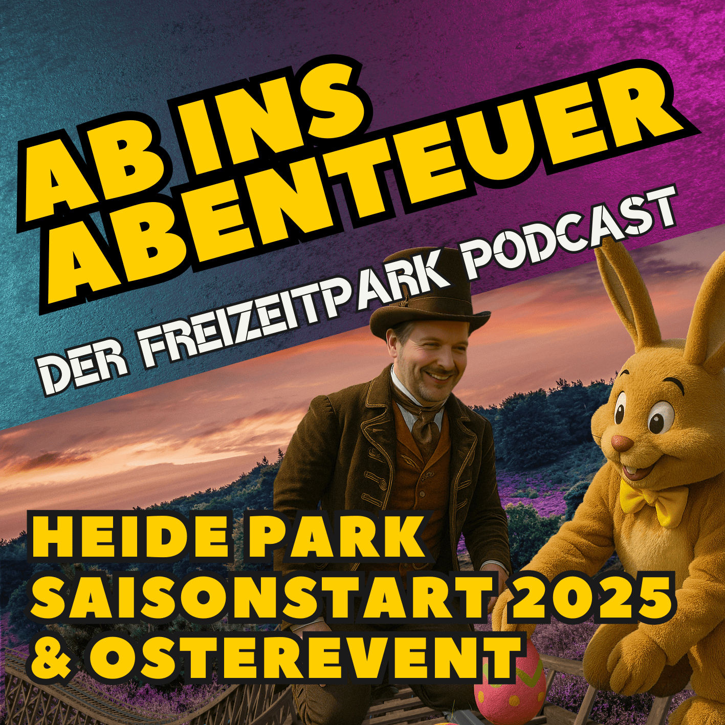 Alles über den SAISONSTART 2025 & OSTERN - Eierjagd im Heide Park Resort