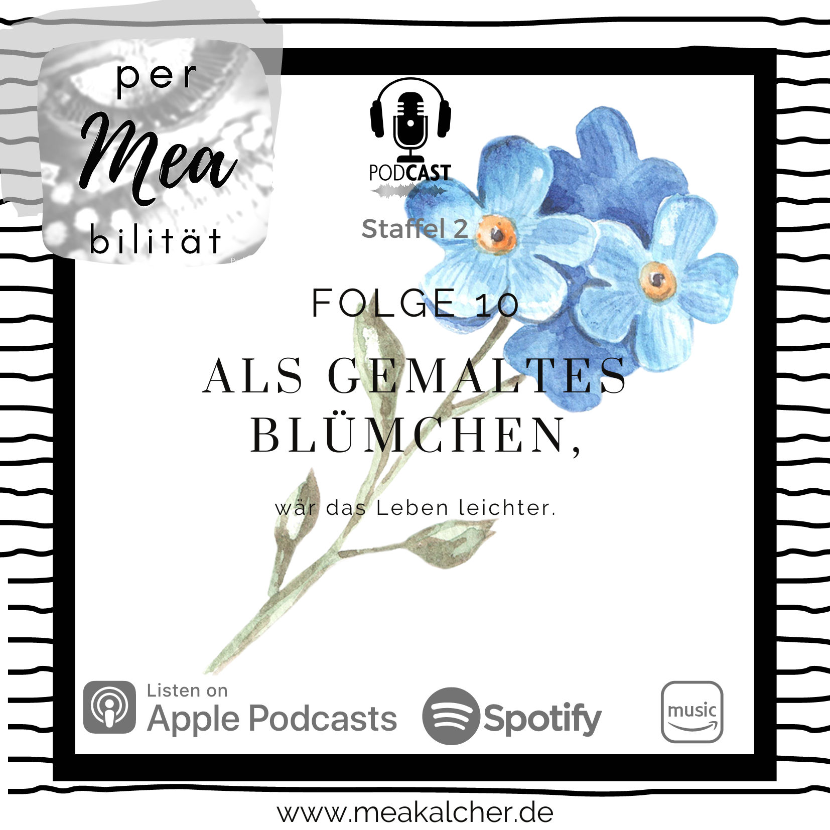 Als gemaltes Blümchen, wär das Leben leichter