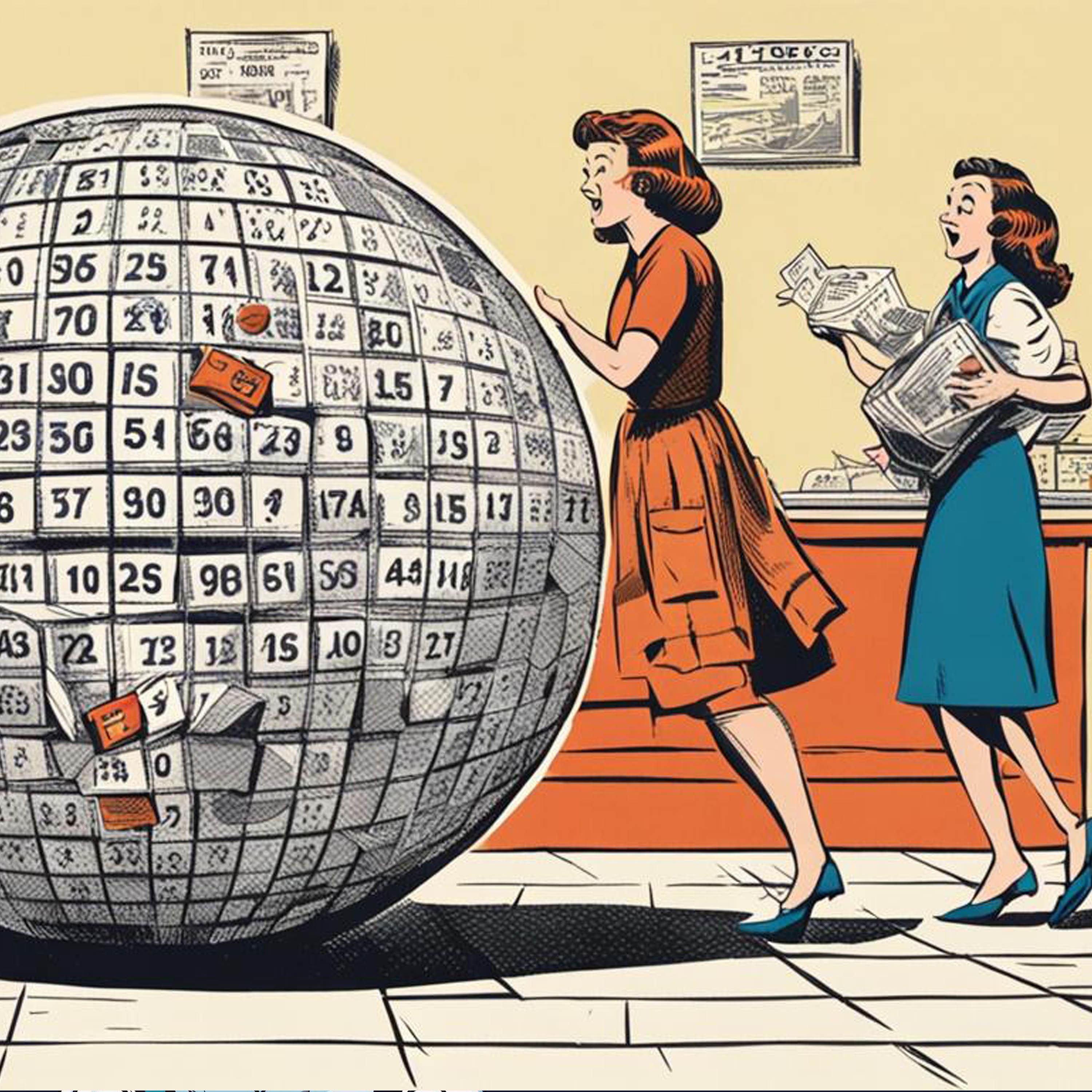 Als zweimal die gleichen Lottozahlen gezogen wurden