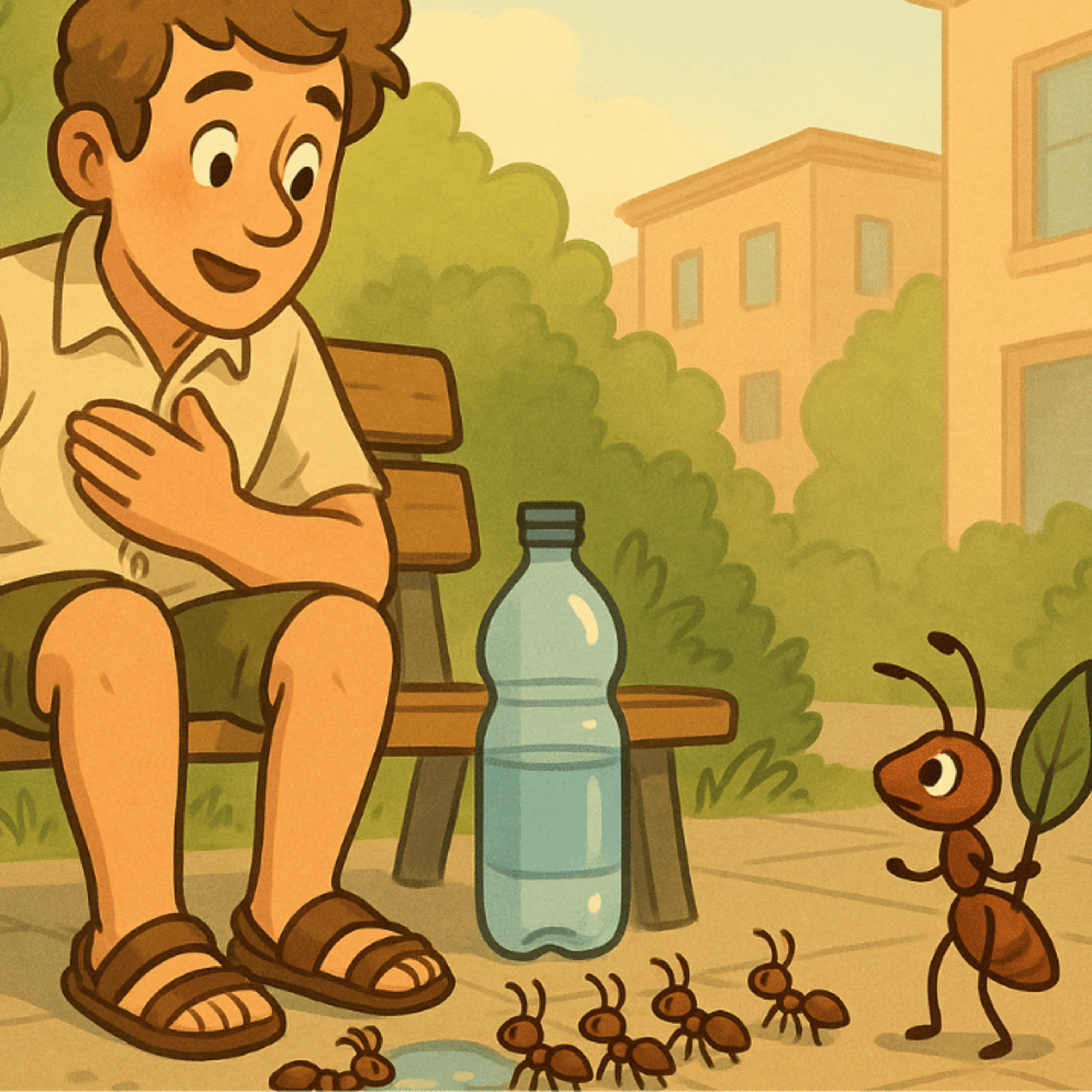 Ameisen brauchen auch mal Hilfe | „Gute Nacht“-Geschichte