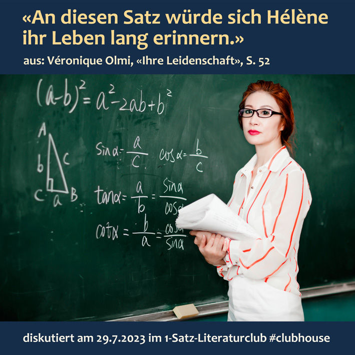«An diesen Satz würde sich Hélène ihr Leben lang erinnern.»