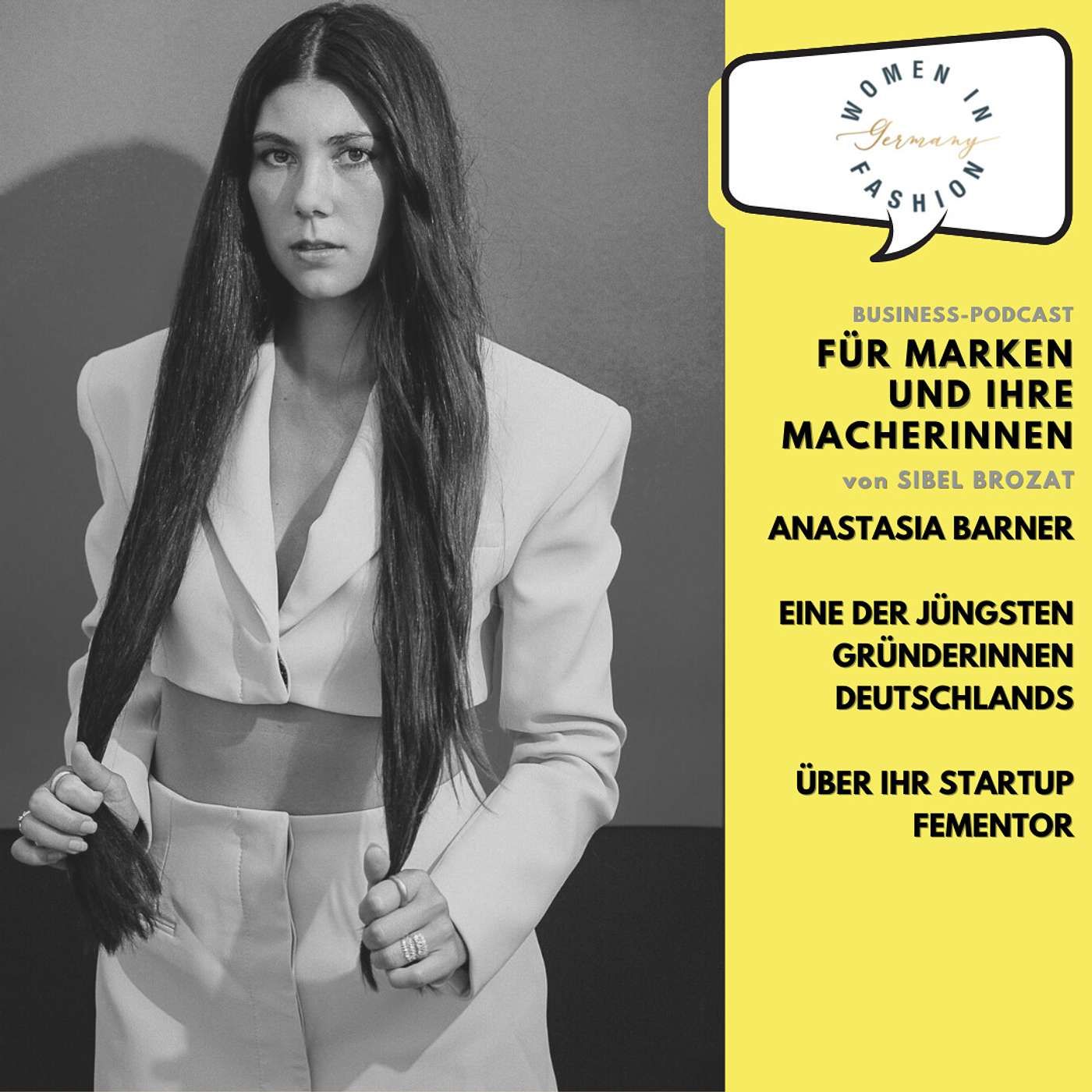 Anastasia Barner, eine der jüngsten Gründerinnen Deutschlands, über ihr Startup FEMENTOR
