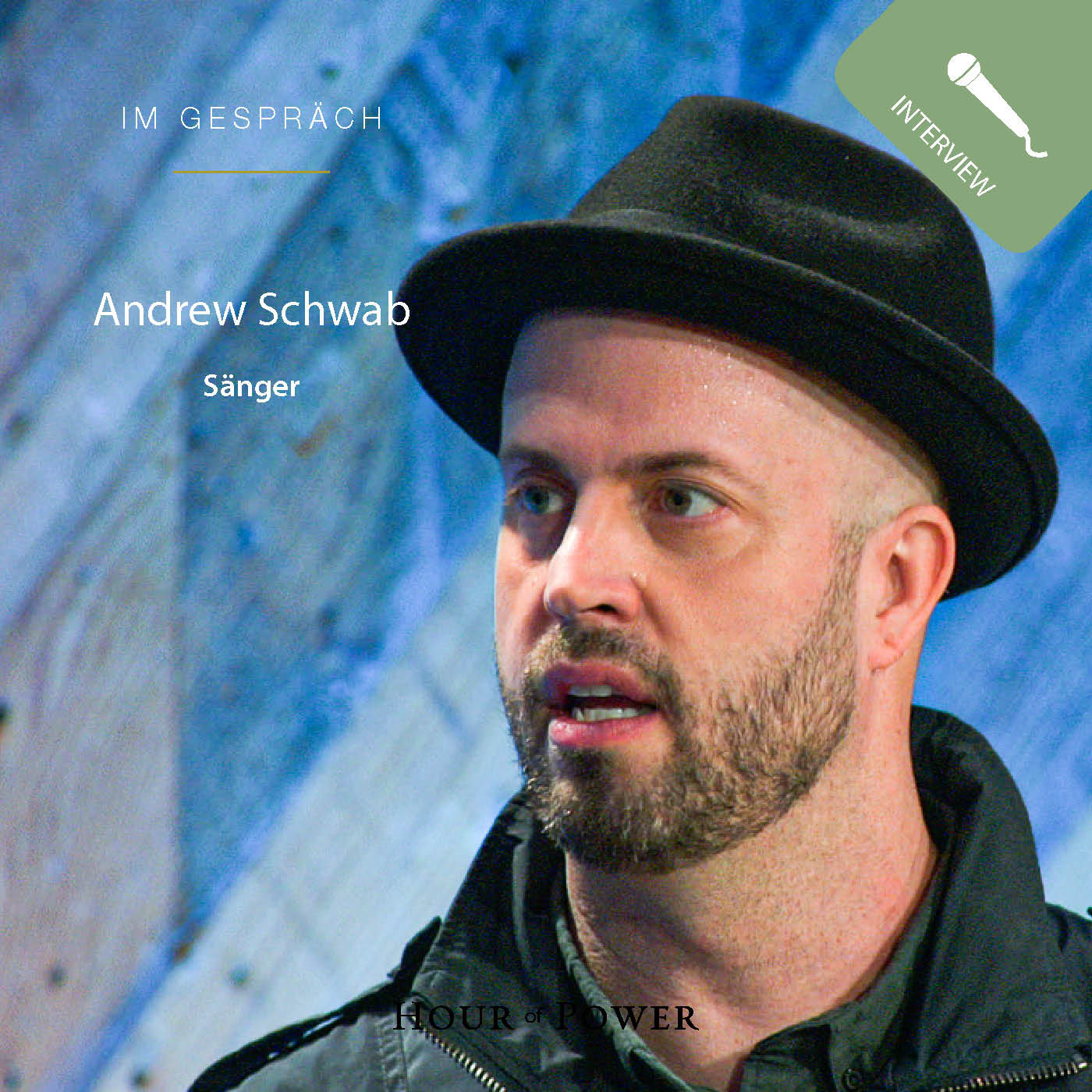Andrew Schwab (Sänger) im Gespräch mit Bobby Schuller