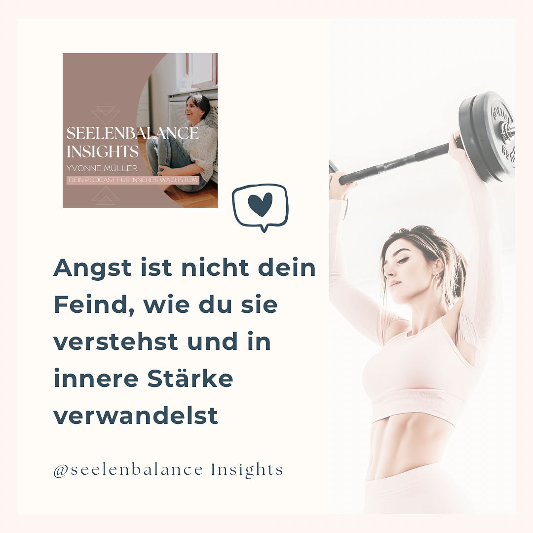 „Angst ist nicht dein Feind, wie du sie verstehst und in innere Stärke verwandelst“