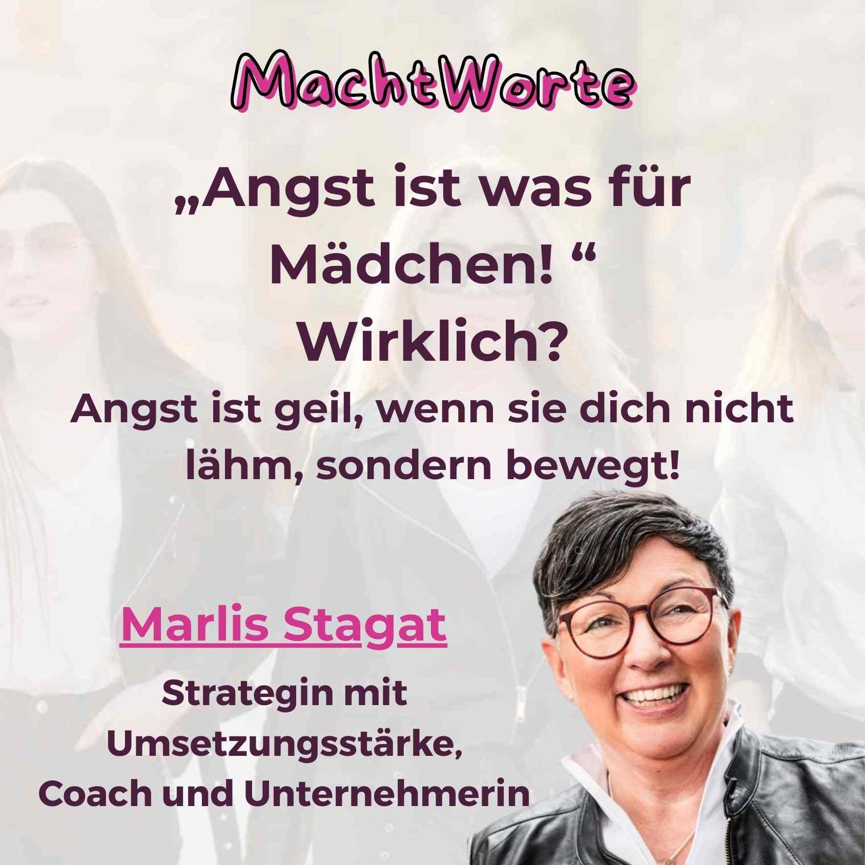 Angst ist was für Mädchen! Wirklich?