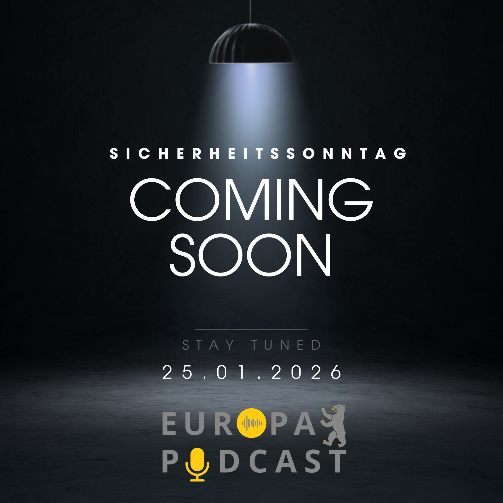 Ankündigung der neuen Rubrik "Sicherheitssonntag"