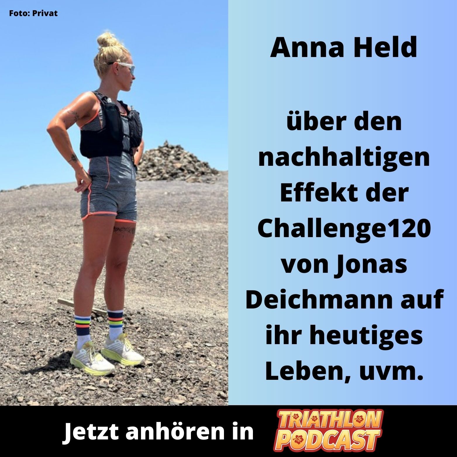 Anna Held und wie die Challenge120 von Jonas Deichmann Ihr Leben verändert hat