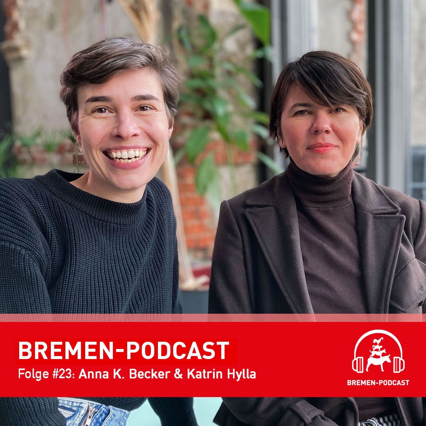 Anna K. Becker und Katrin Hylla über beide Weserseiten