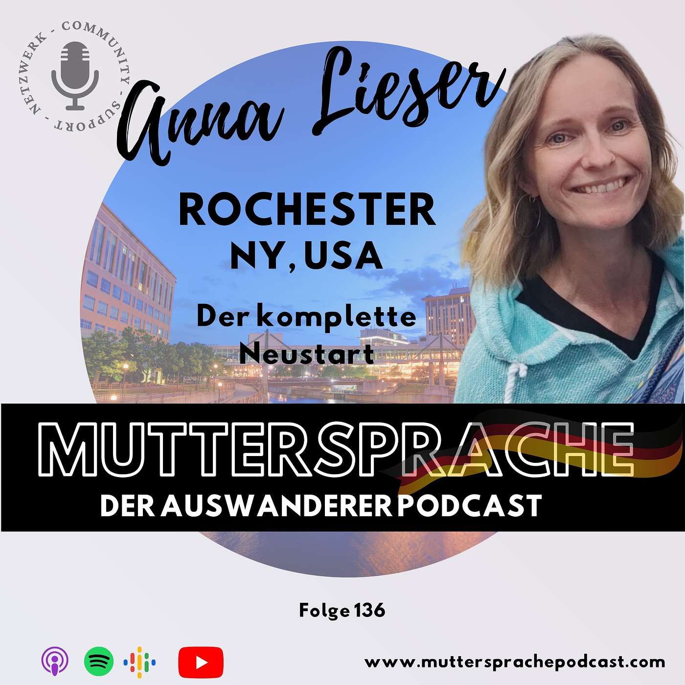 ANNA LIESER: Der komplette Neustart - Rochester, NY, USA