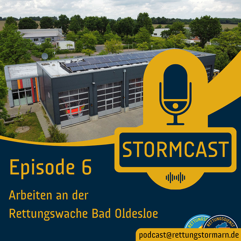 Arbeiten an der Rettungswache Bad Oldesloe