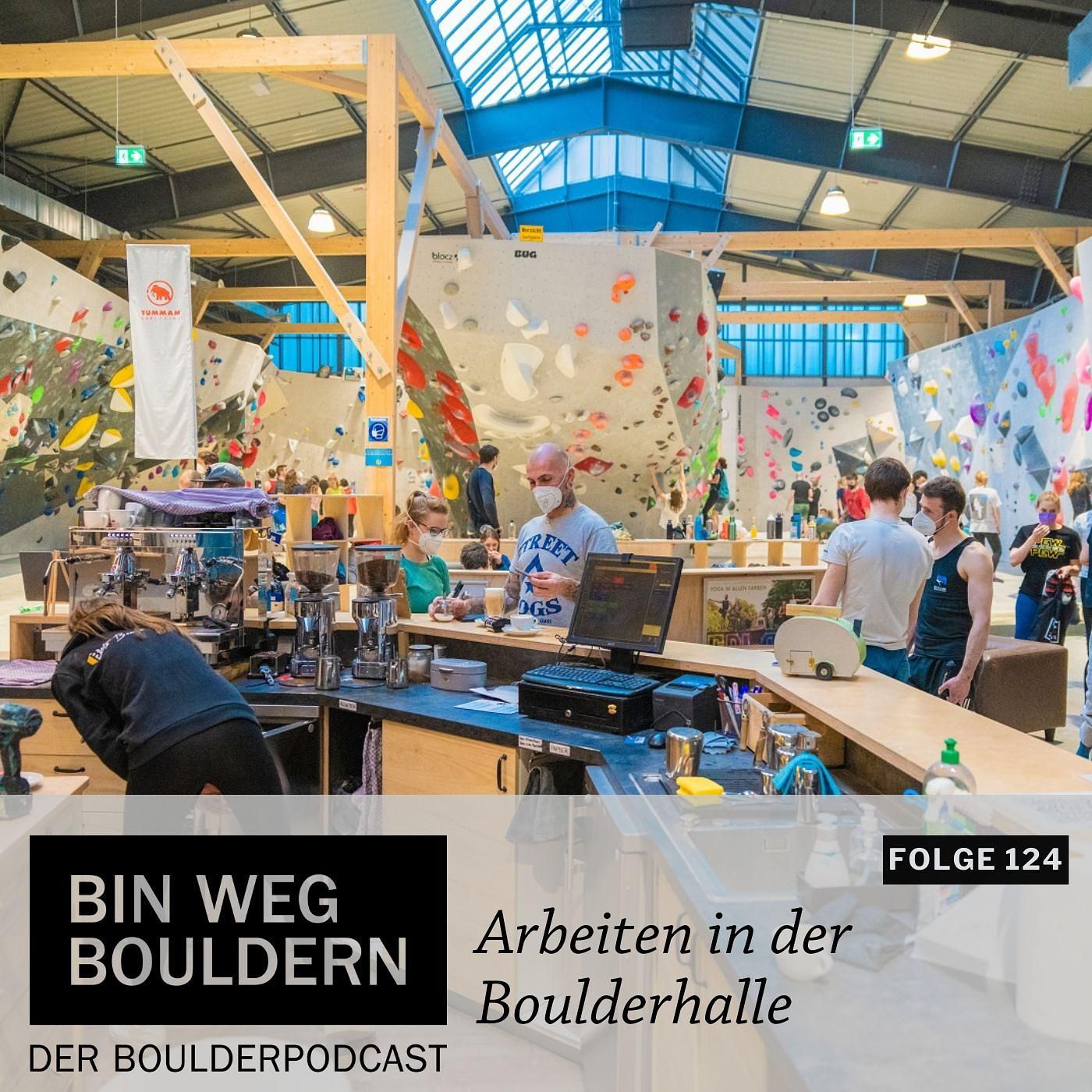 Arbeiten in der Boulderhalle
