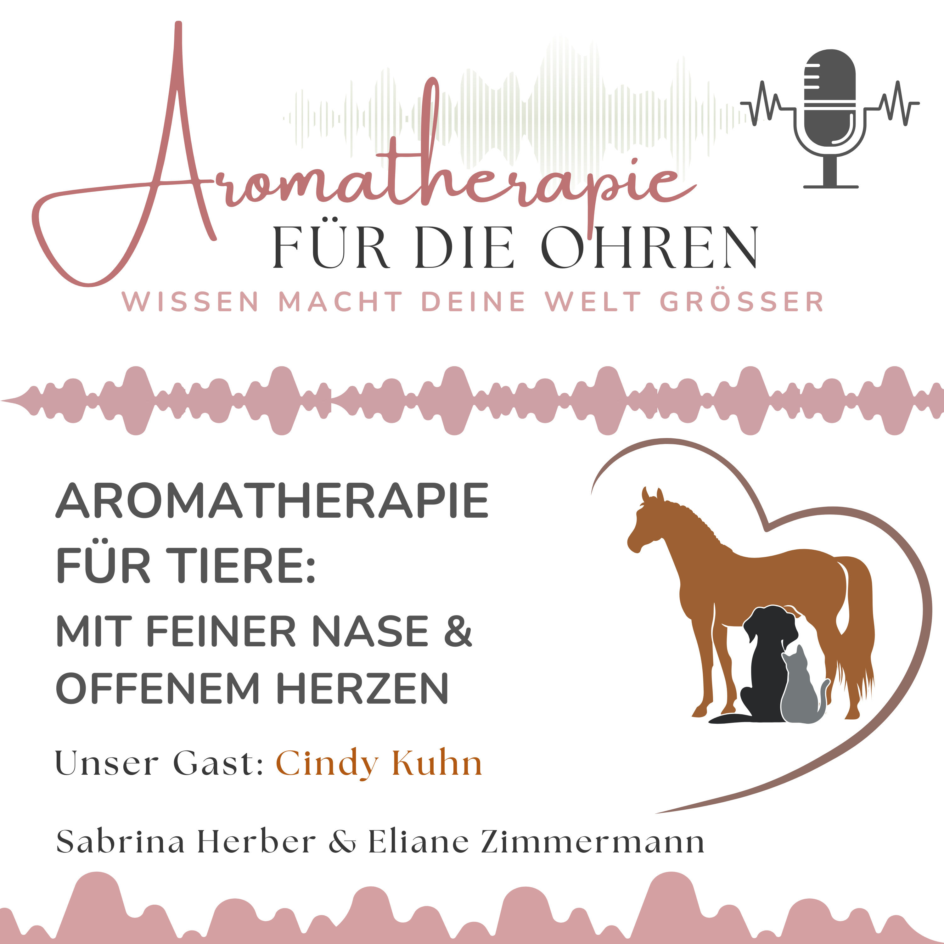 Aromatherapie für Tiere: Mit feiner Nase und offenem Herzen