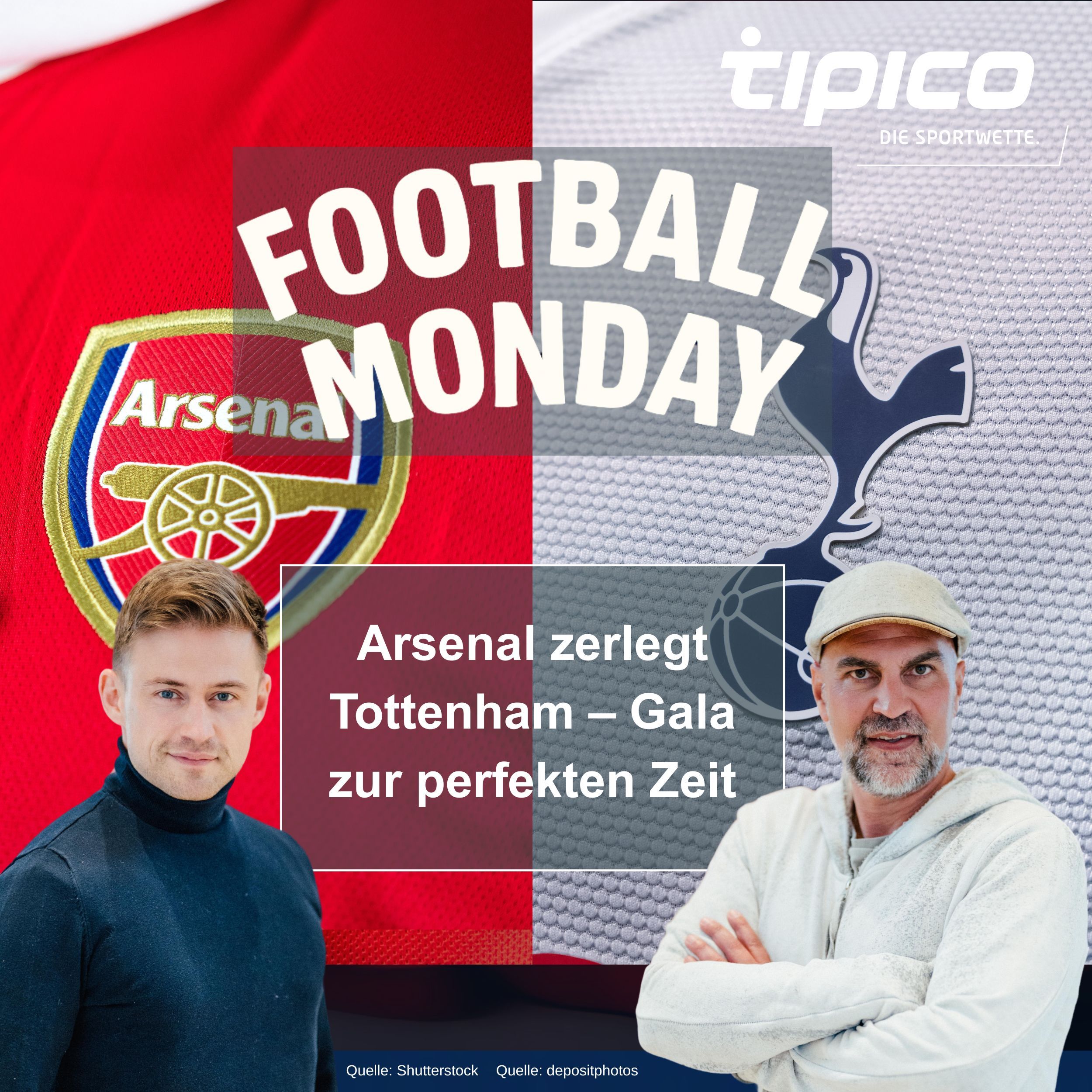 Arsenal zerlegt Tottenham – Gala zur perfekten Zeit