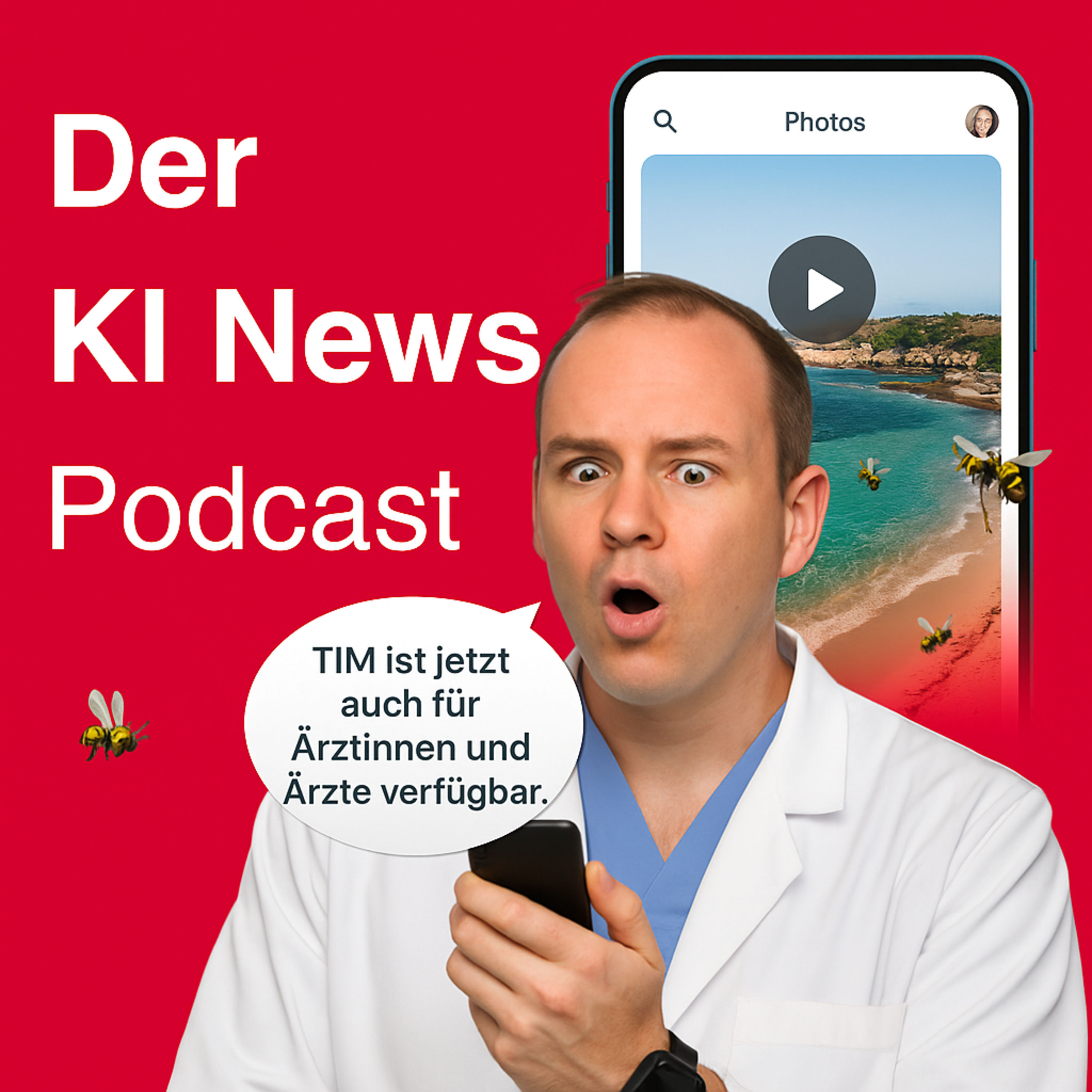 Arzt-Chat TIM | Foto zu Video mit Veo 2 in Photos App | Google Web Guide | OpenAI DevDay | Meta AI bekommt Stimme | Baby Grok | DuckDuckGo blendet KI Bilder aus | Amazon kauft KI Wearble Startup Bee