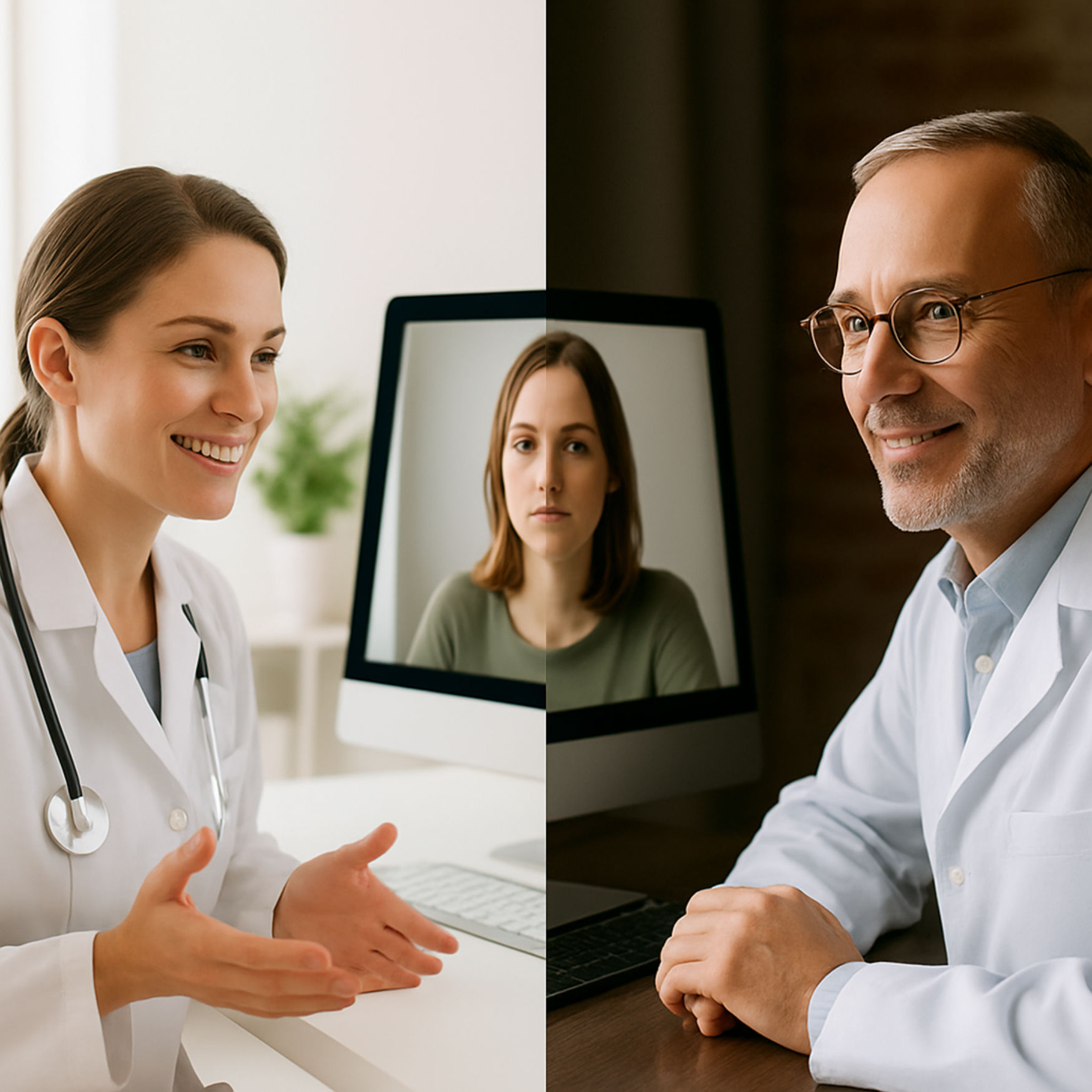 Arztsprechstunde über WLAN – Wenn Fürsorge durchs Kabel fließt