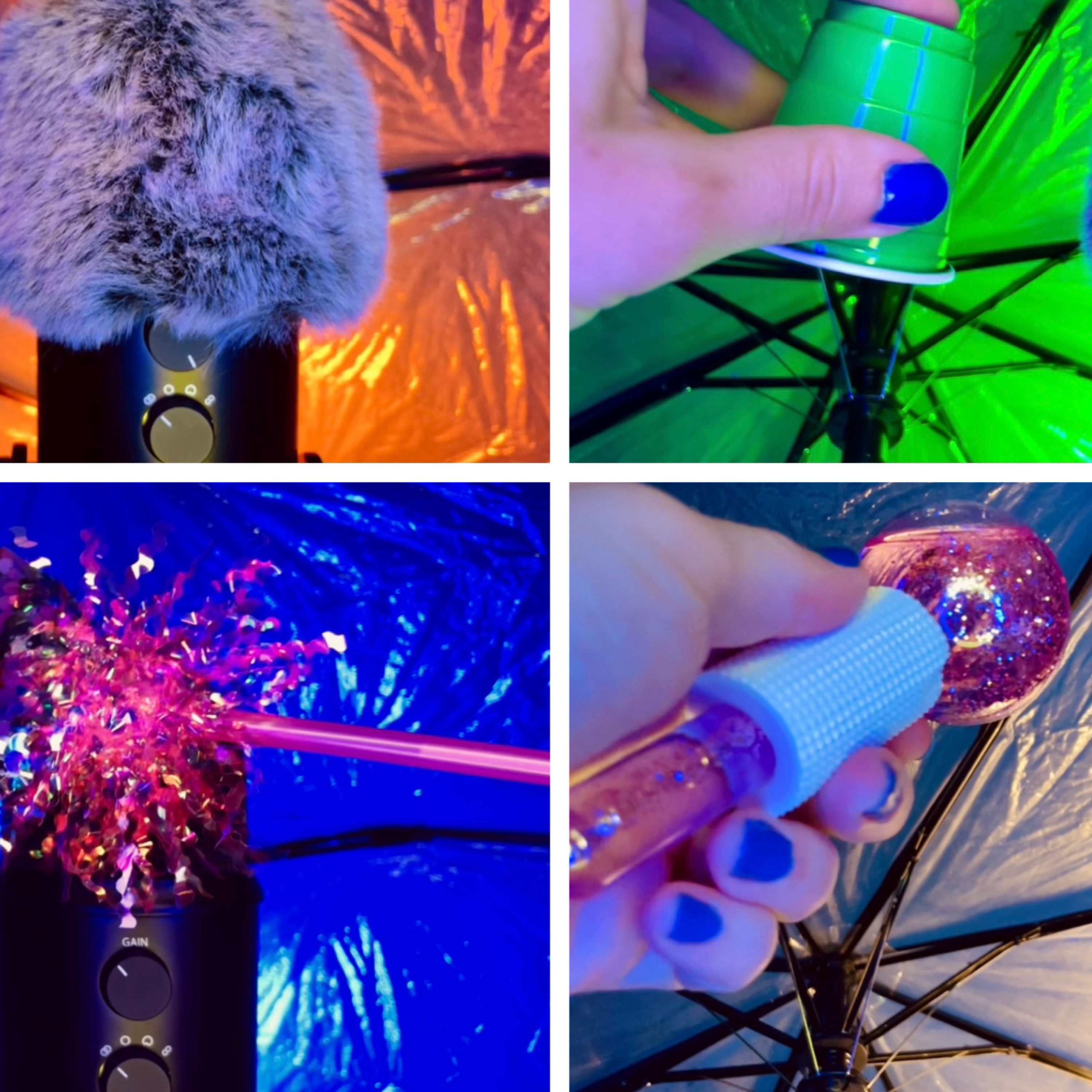 ASMR: Choose your own background sound!