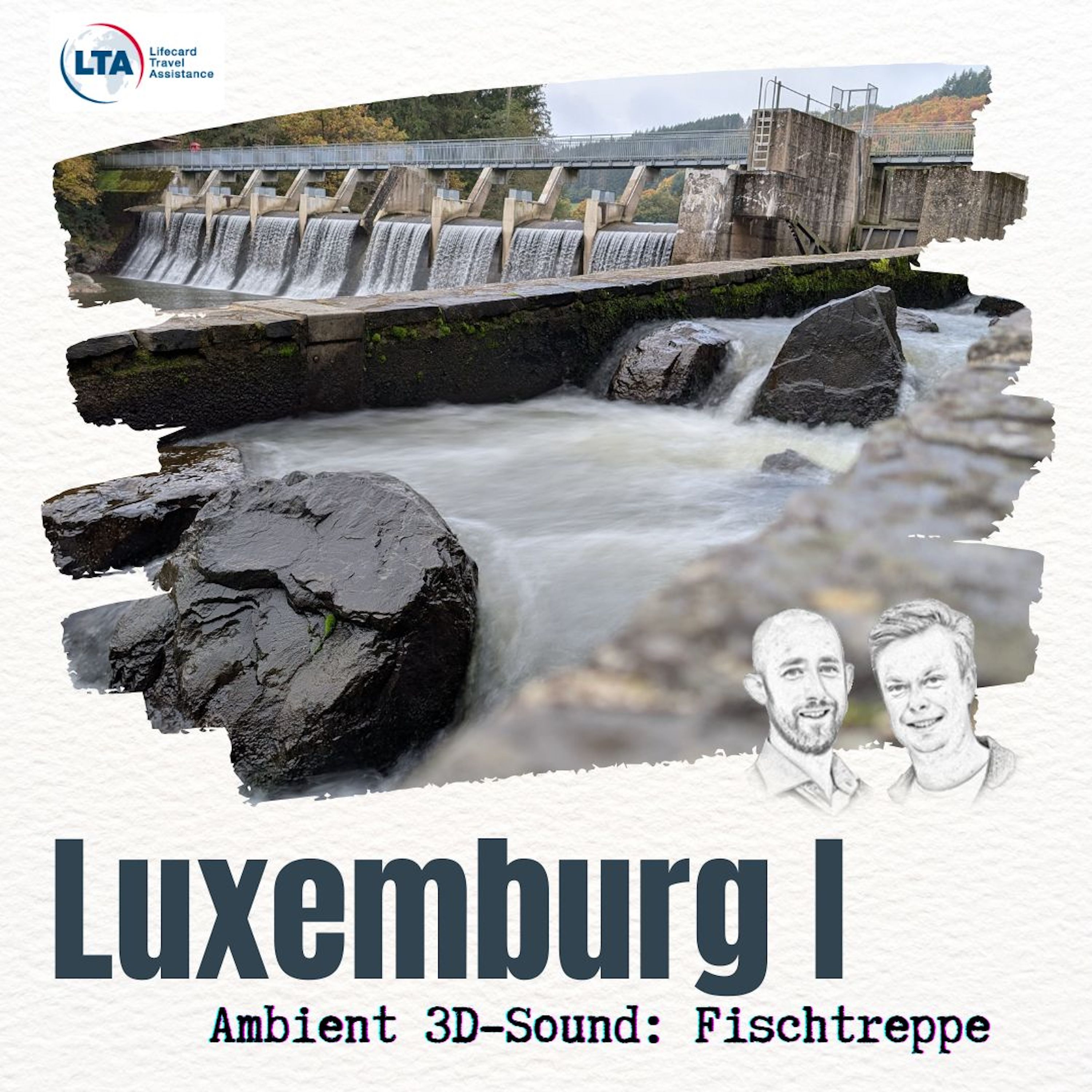 ASMR Fischtreppe in Luxemburg: Ambient 3D-Sound zum Einschlafen