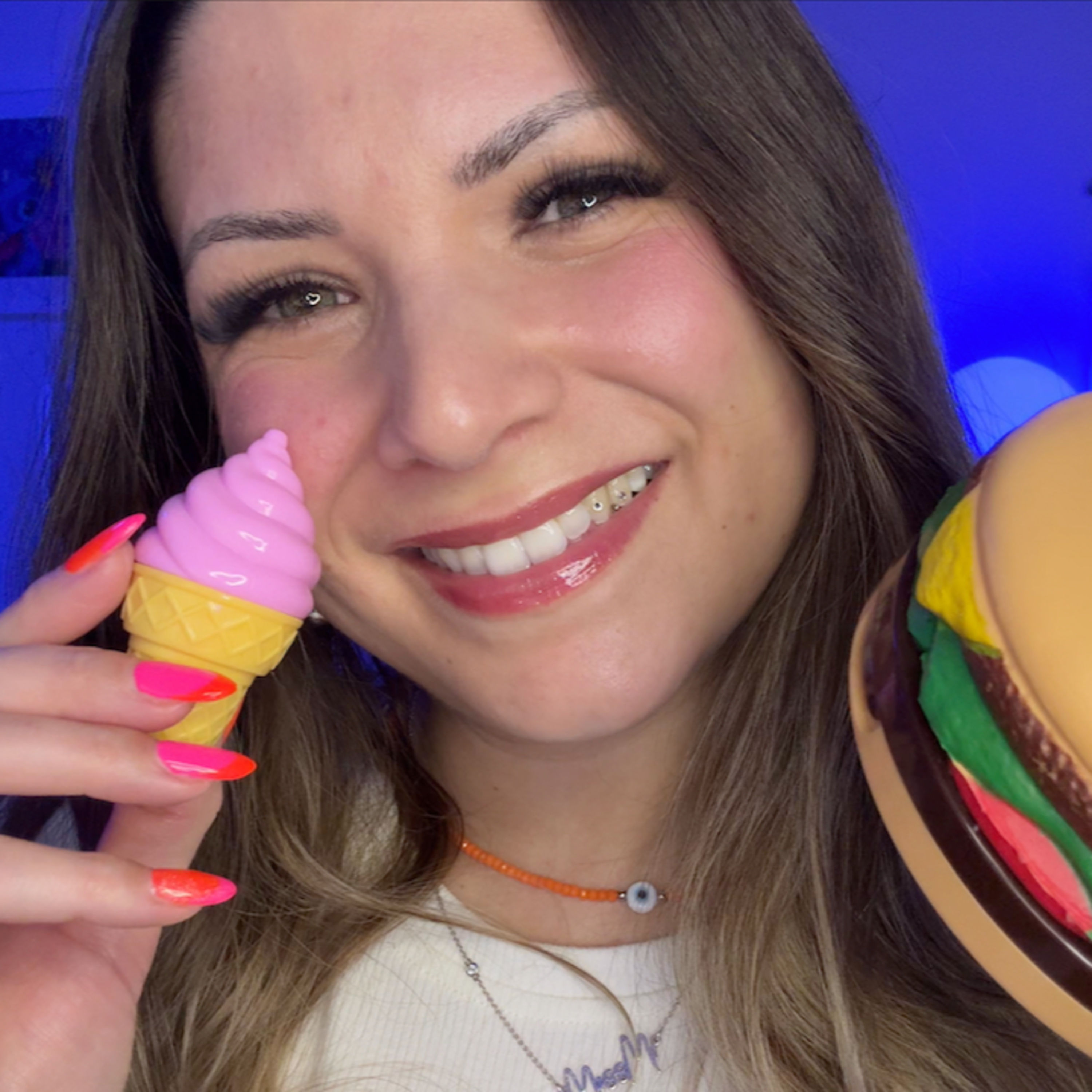 ASMR MAKEUP mit Food Schminke