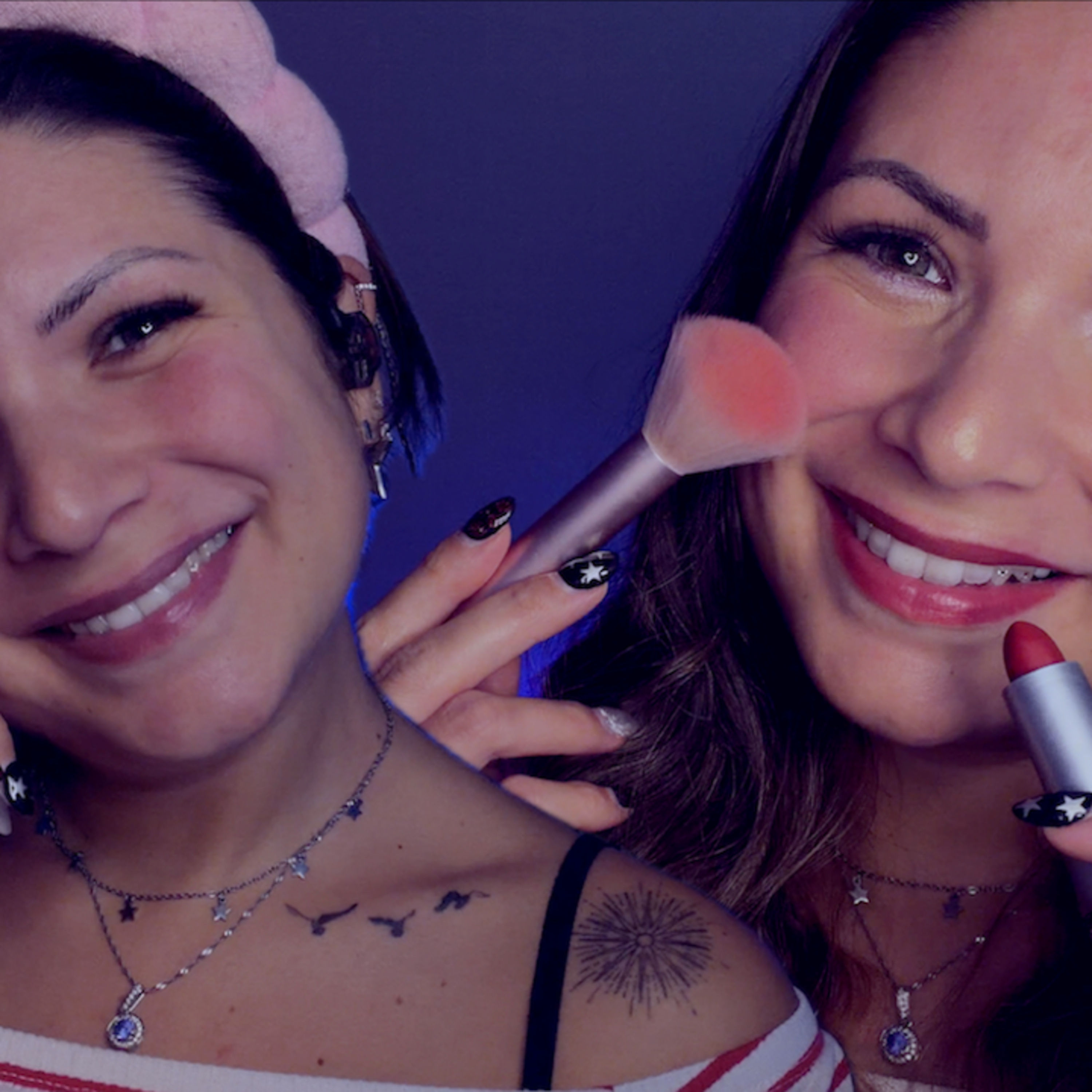 ASMR Meine Daily Makeup Routine - Hair & Makeup