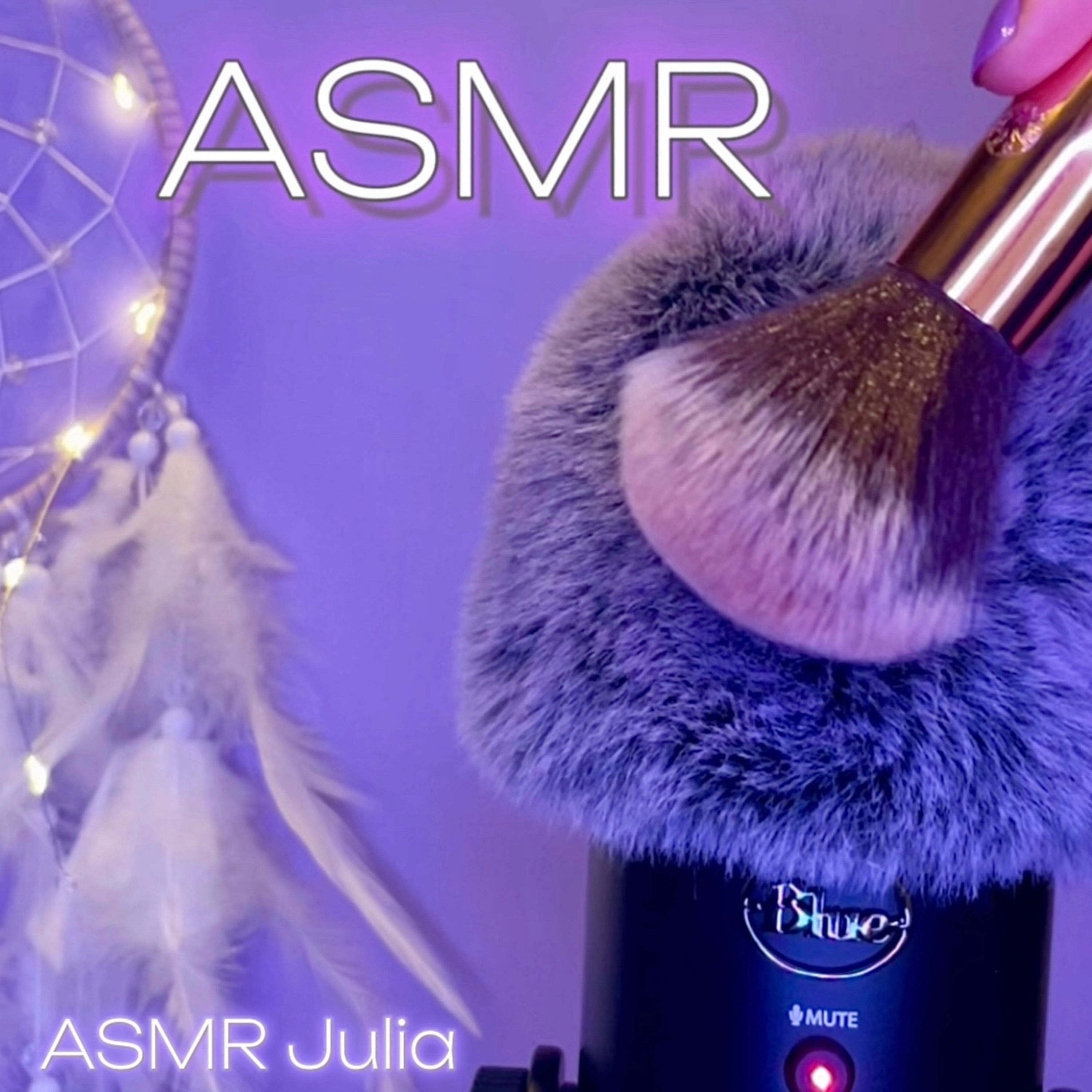 ASMR: Purple Mic Brushing