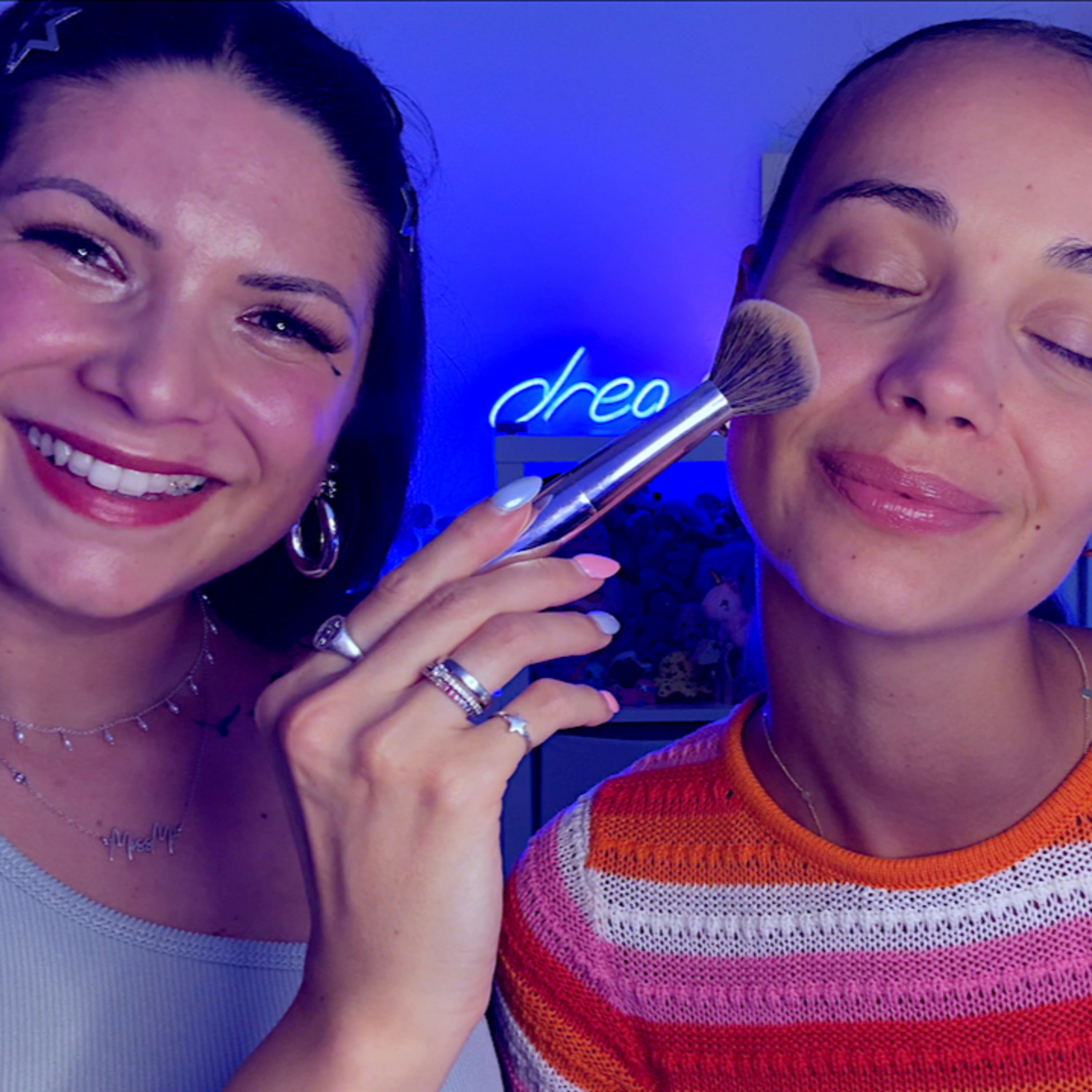 ASMR Real Person Pampering ... meine Freundin ist dran