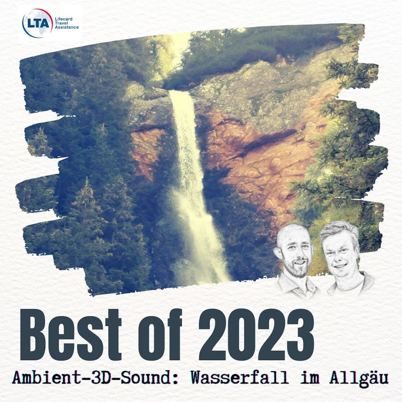 ASMR Wasserfall im Allgäu: Ambient 3D-Sound zum Einschlafen