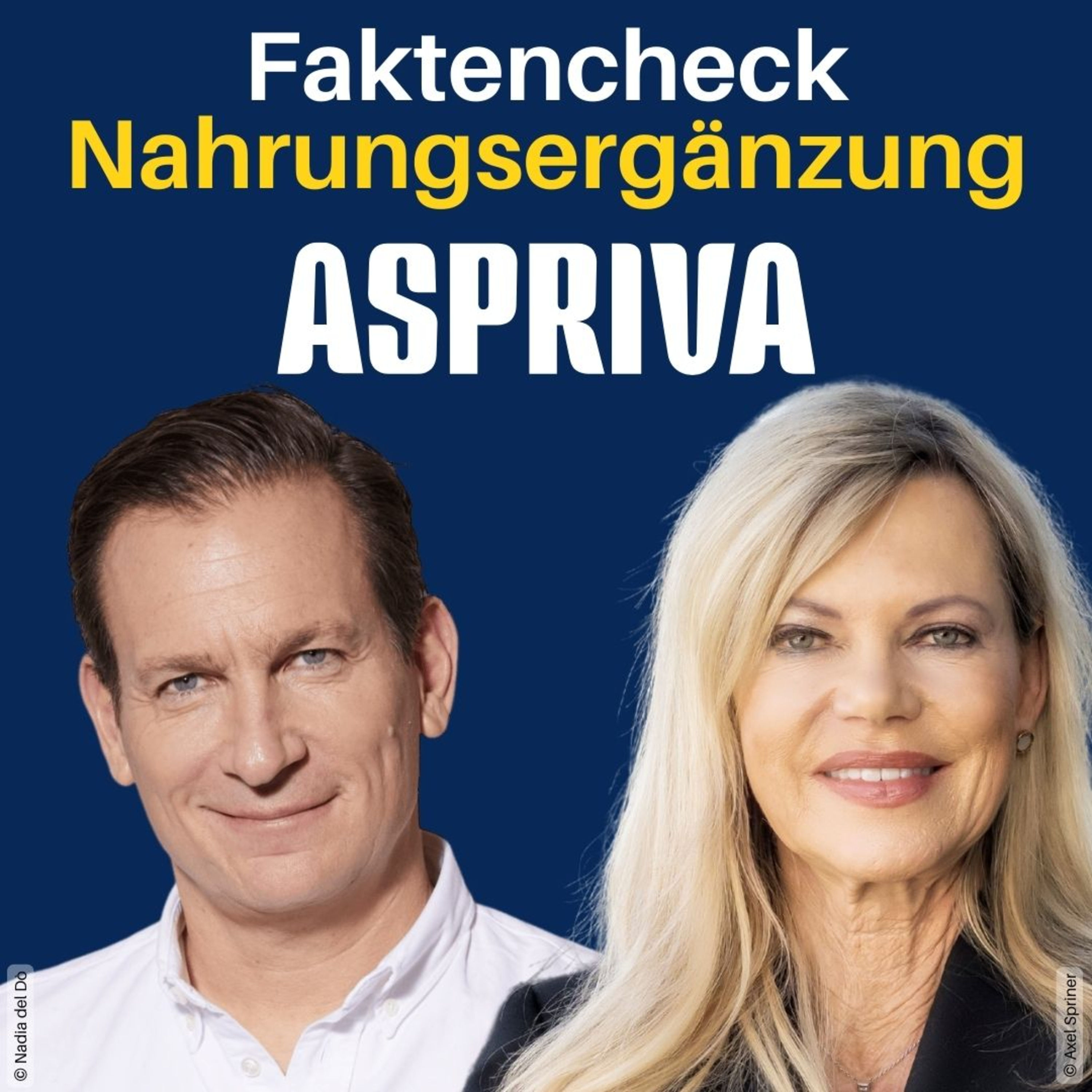 Aspriva im Faktencheck: Nahrungsergänzung mit Antonio Brissa & Nina Ruge