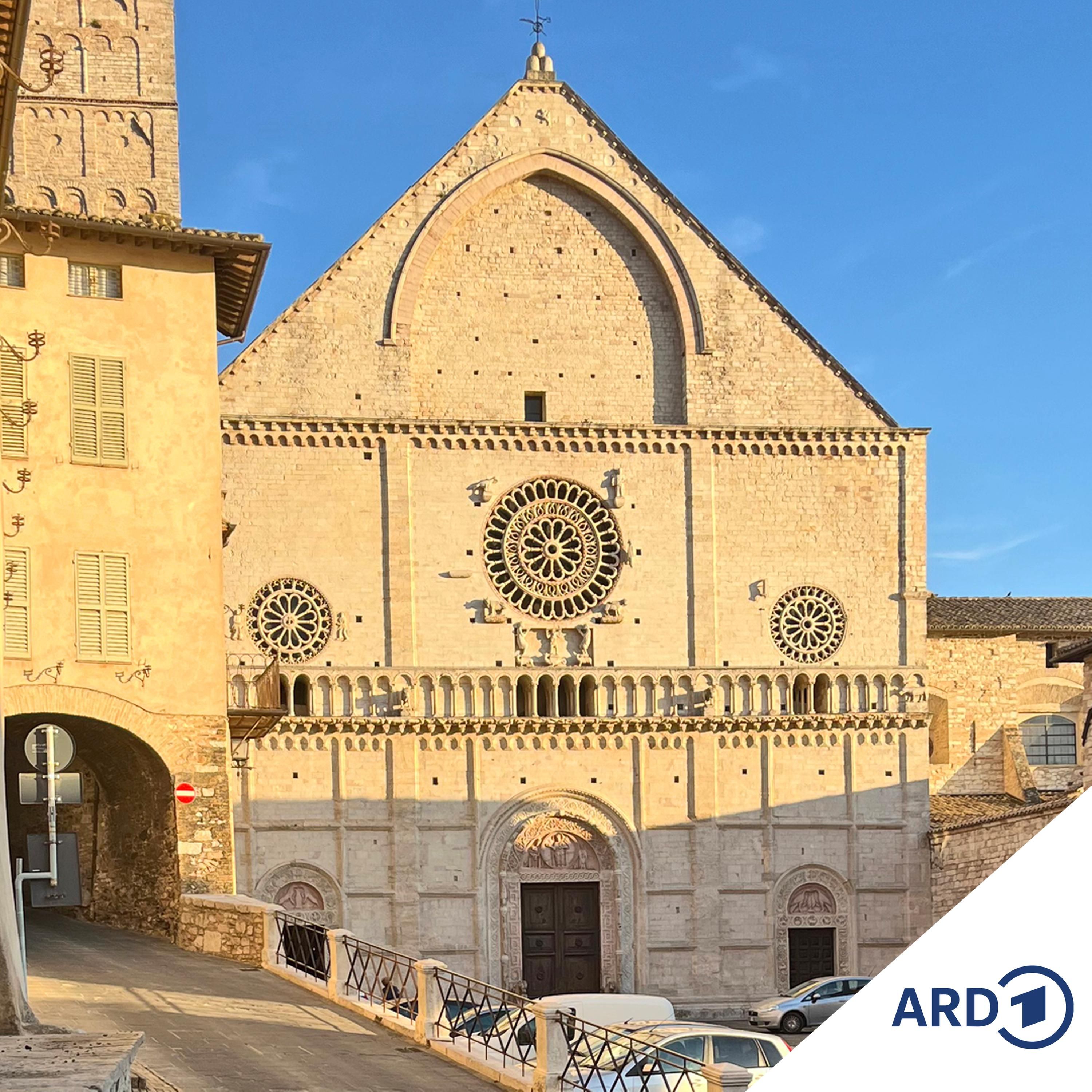 Assisi - mit Mönchswein und Souvenir