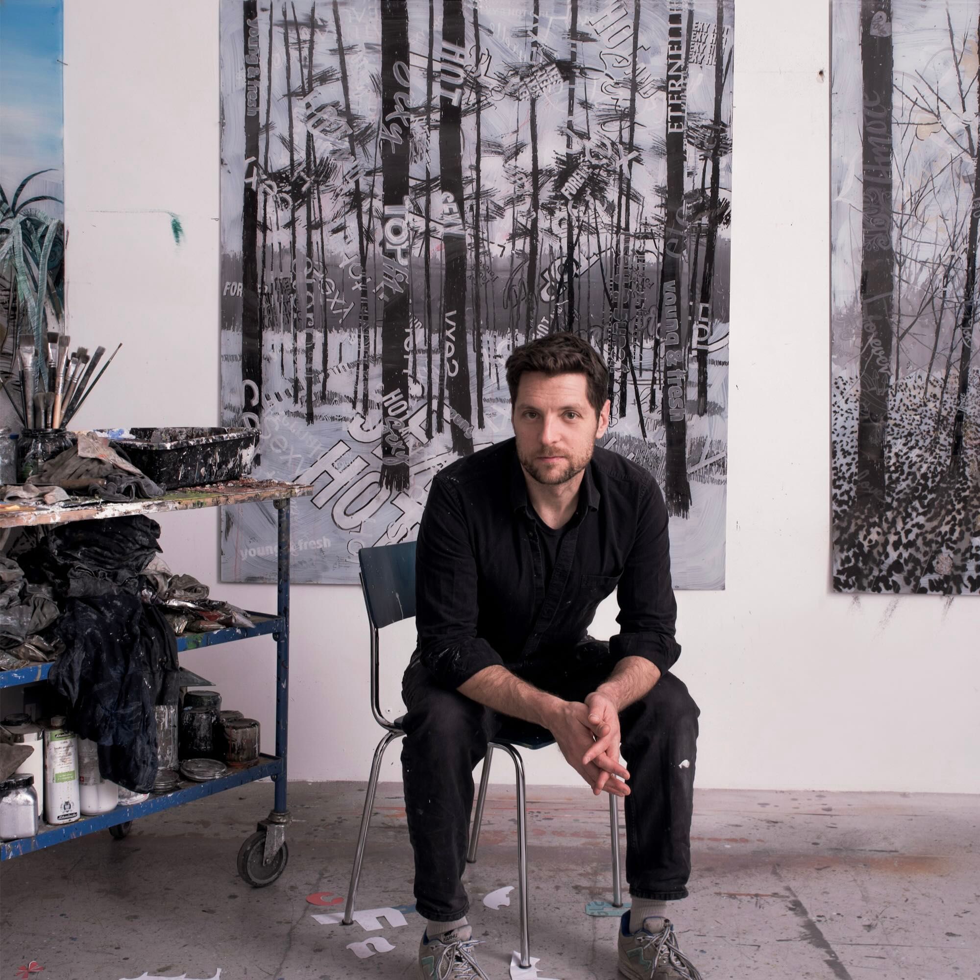 Atelierbesuch beim Maler Philipp Fürhofer