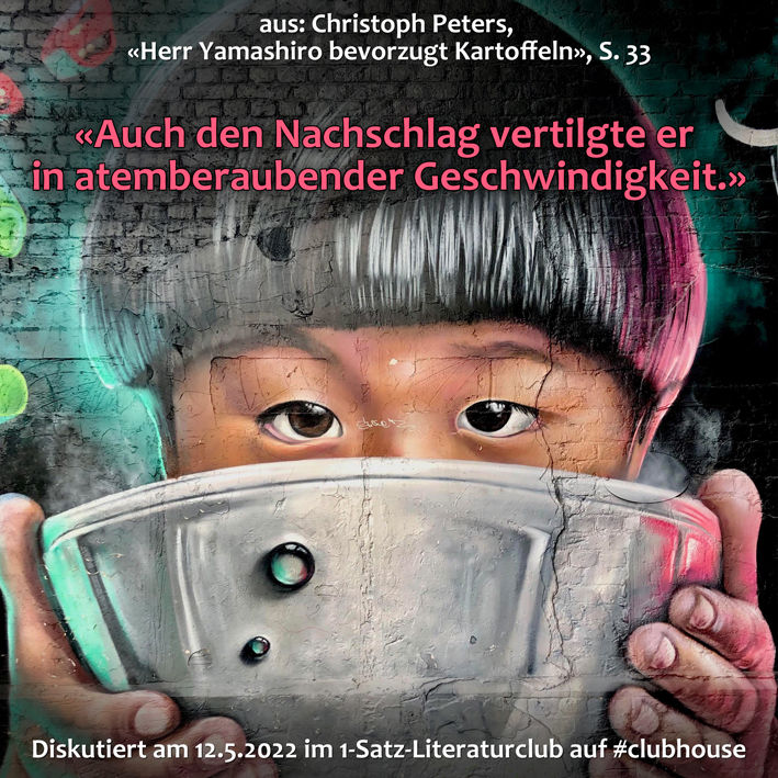 «Auch den Nachschlag vertilgte er in atemberaubender Geschwindigkeit.»