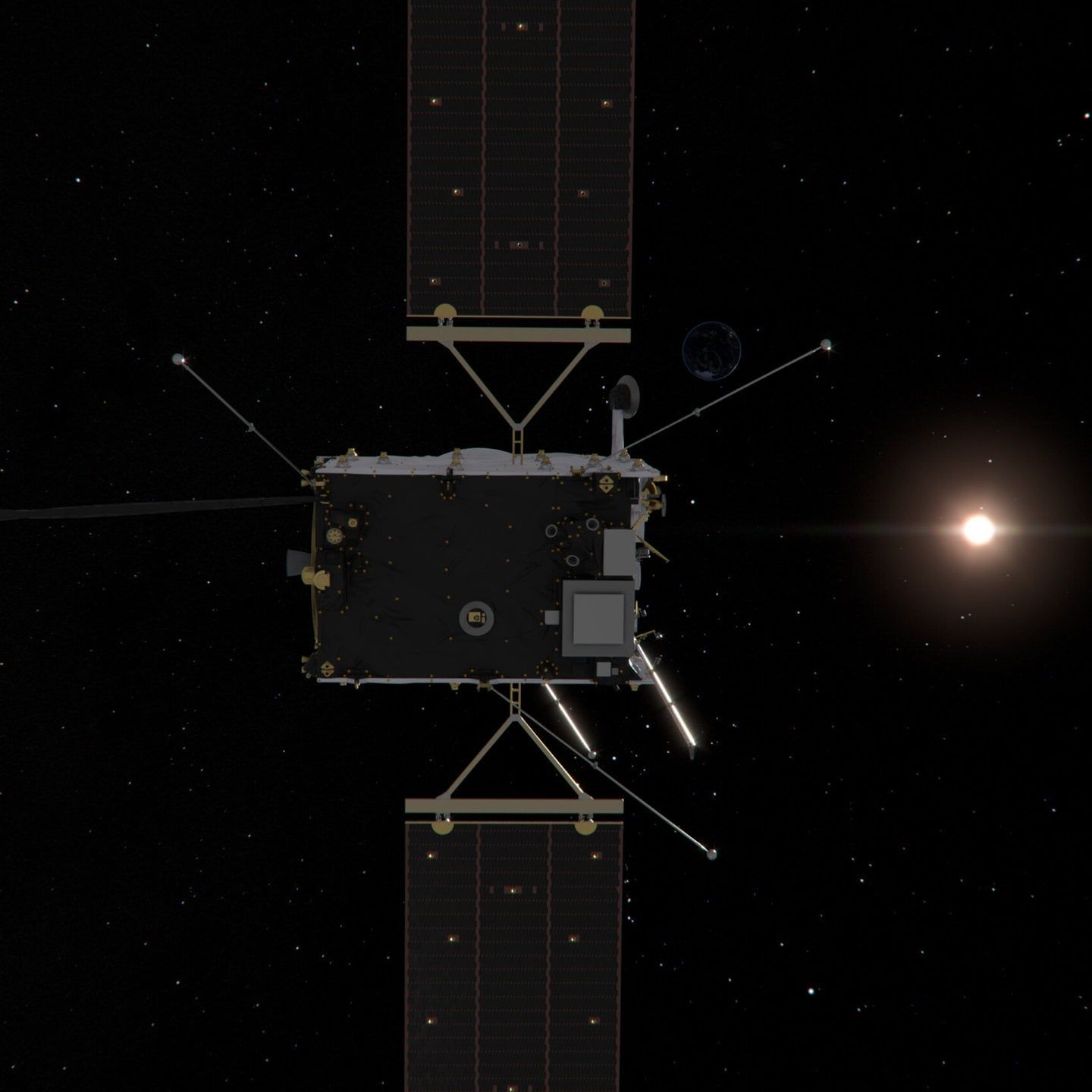 Auf dem Weg zu Jupiter: ESA-Sonde JUICE holt sich Schwung an der Venus