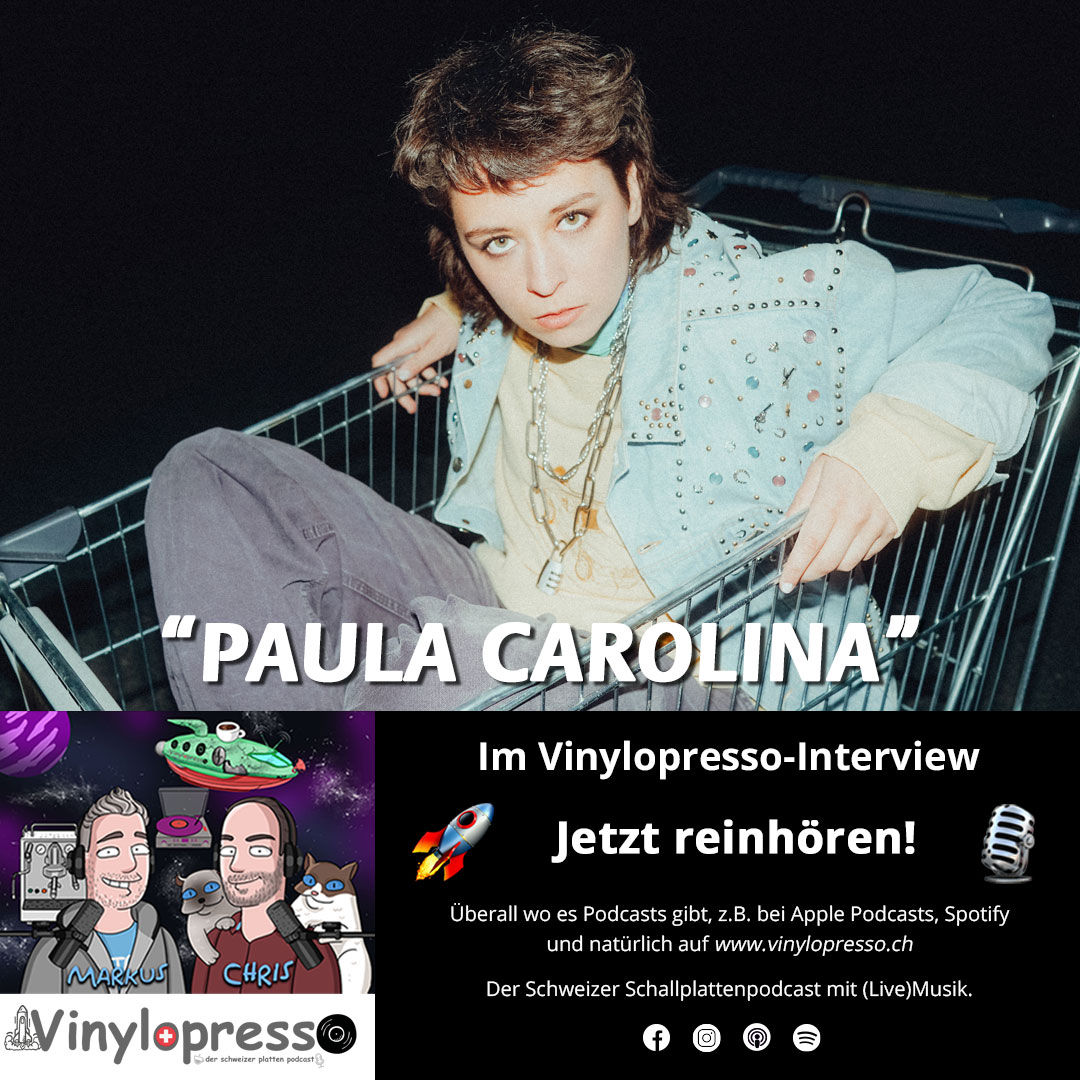 Auf der neuen Deutschen Vinyl-Welle zu Paula Carolina