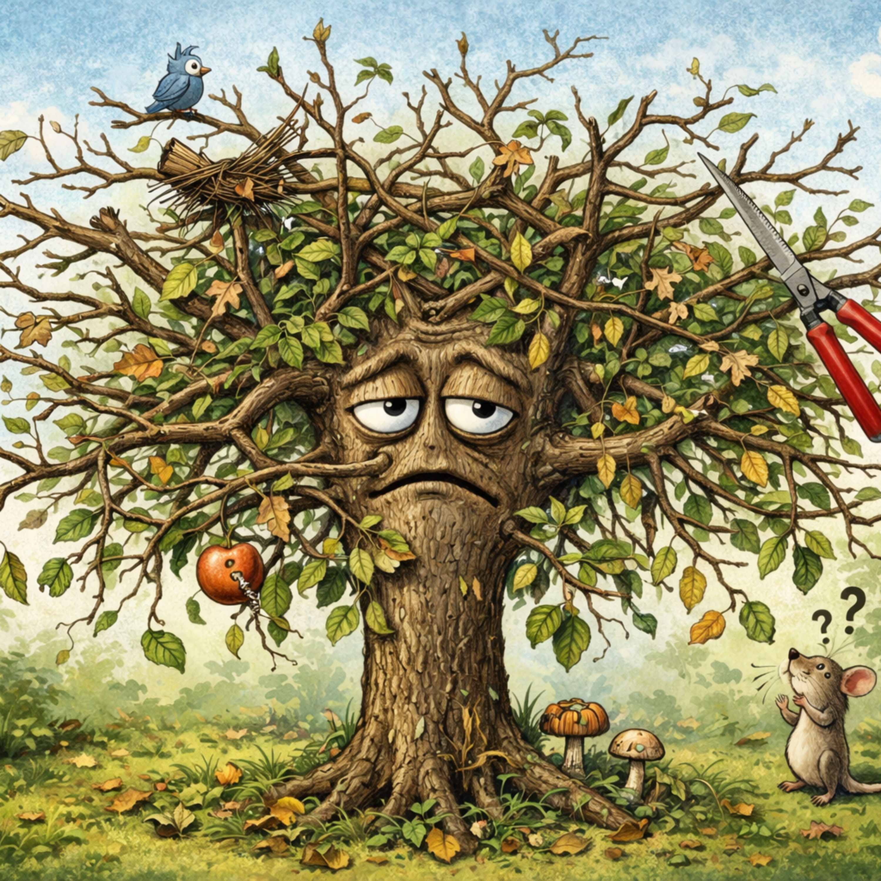 Auf die Plätze fertig Schere und los-Obstbaumschnitt im Wandel der Zeit