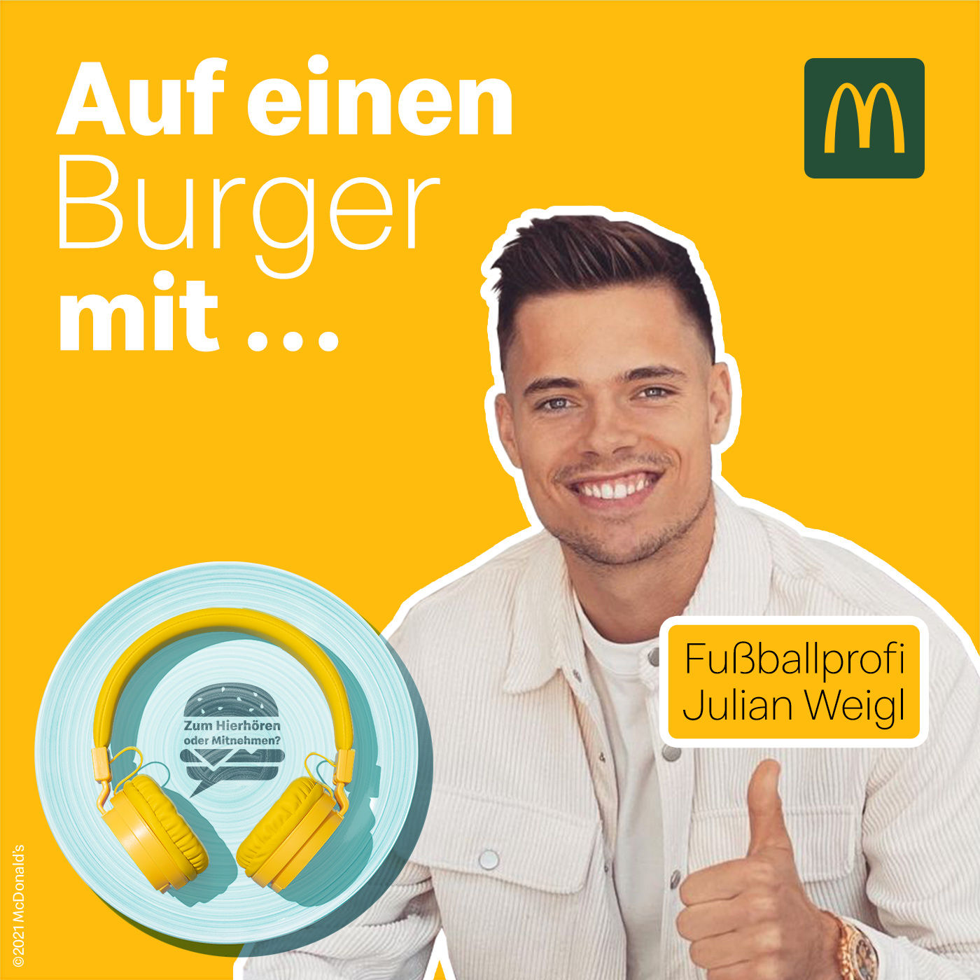 Auf einen Burger mit … Fußballprofi Julian Weigl