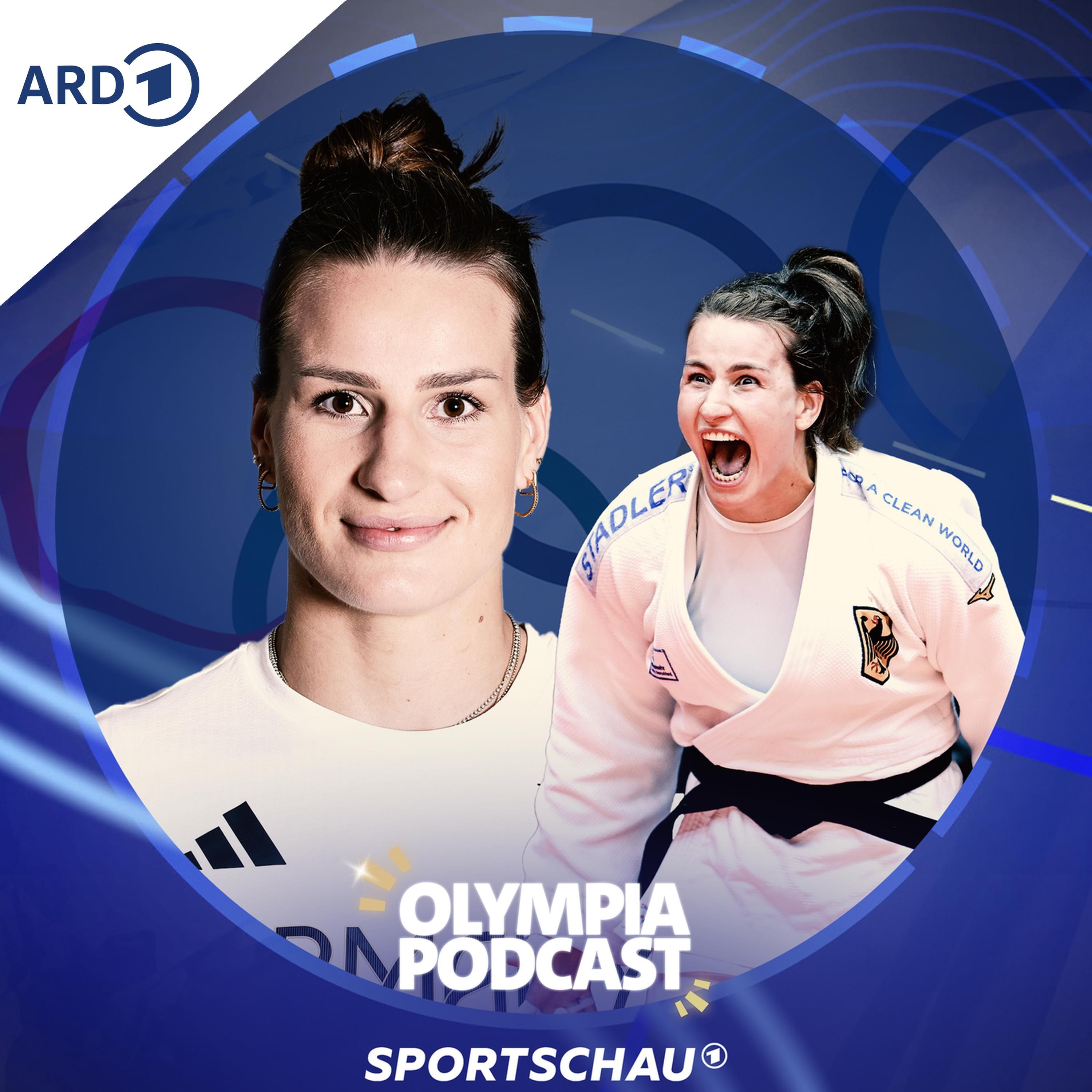 Aufschlag mit Fahnenträgerin Anna-Maria Wagner