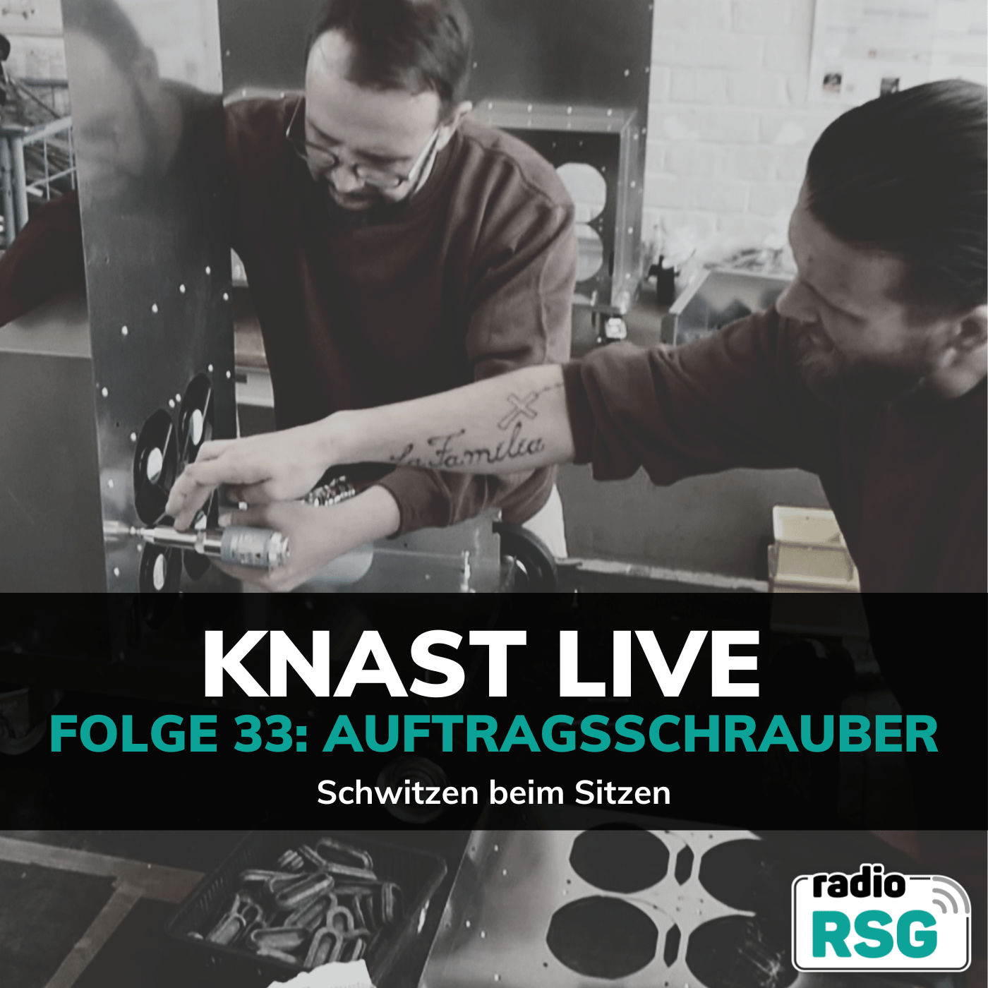 Auftragsschrauber - Schwitzen beim Sitzen