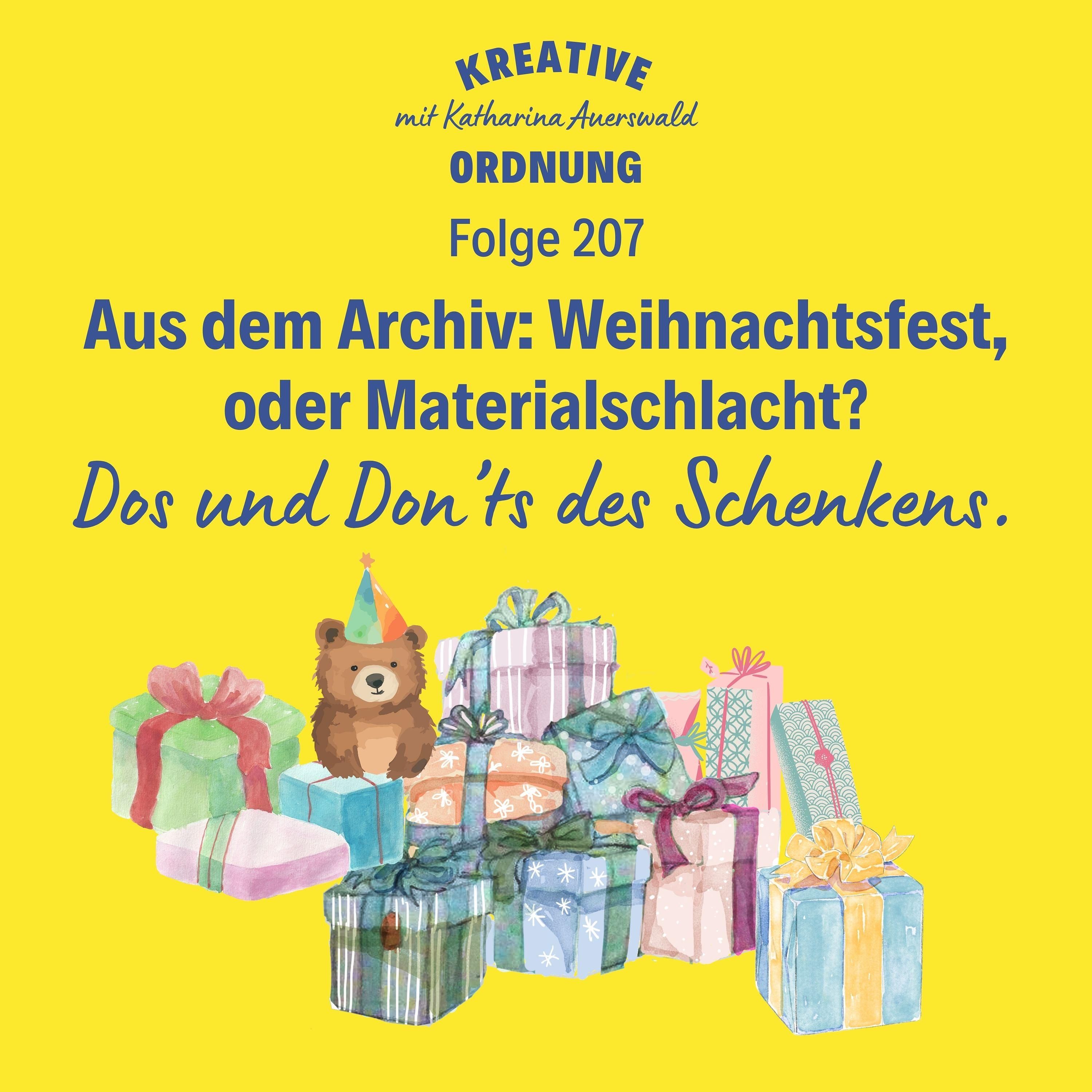 Aus dem Archiv: Weihnachtsfest oder Materialschlacht? (Episode 207)