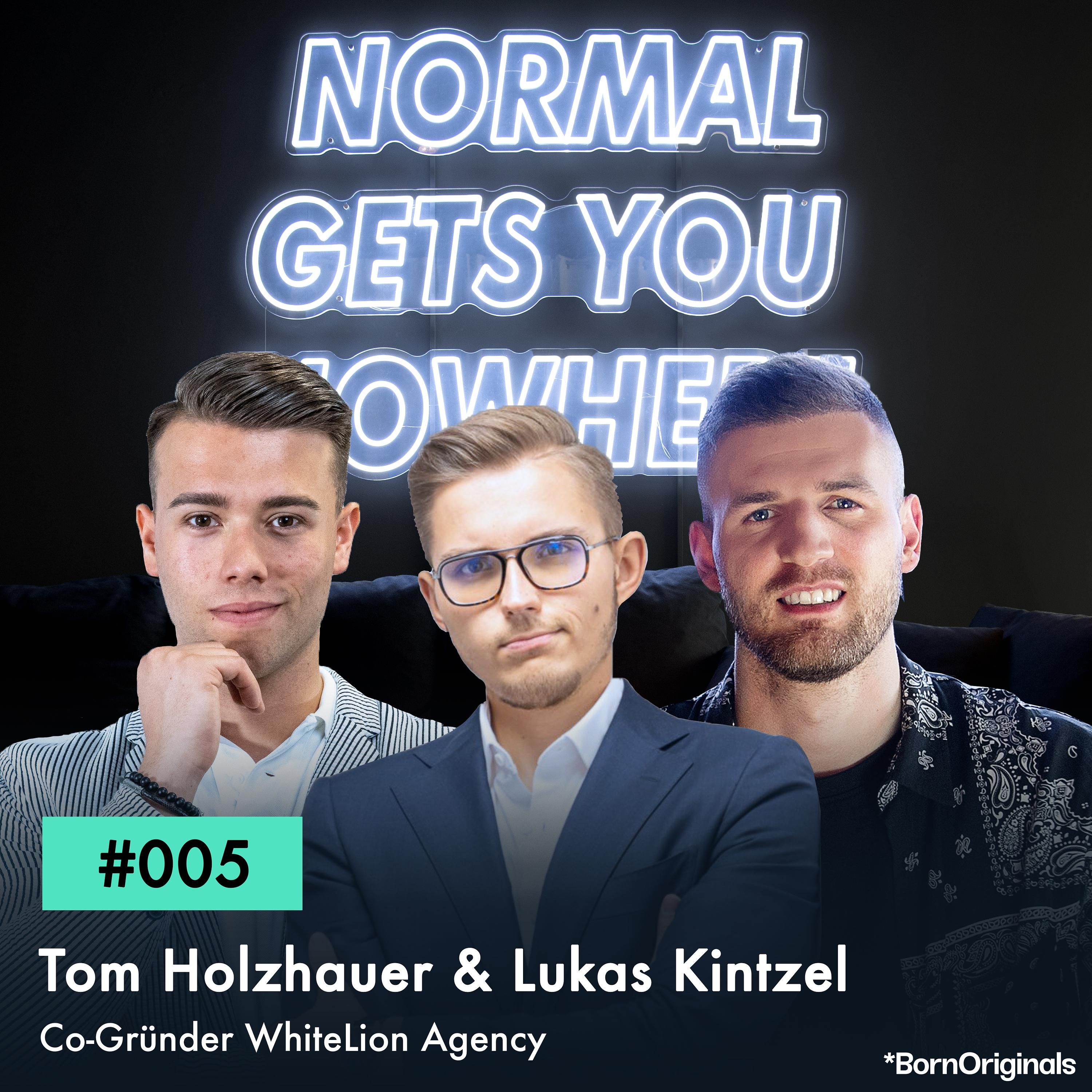 Aus dem Kinderzimmer zum aufstrebenden Digital-Unternehmen: Folge #005 mit Tom Holzhauer & Lukas Kintzel von WhiteLion