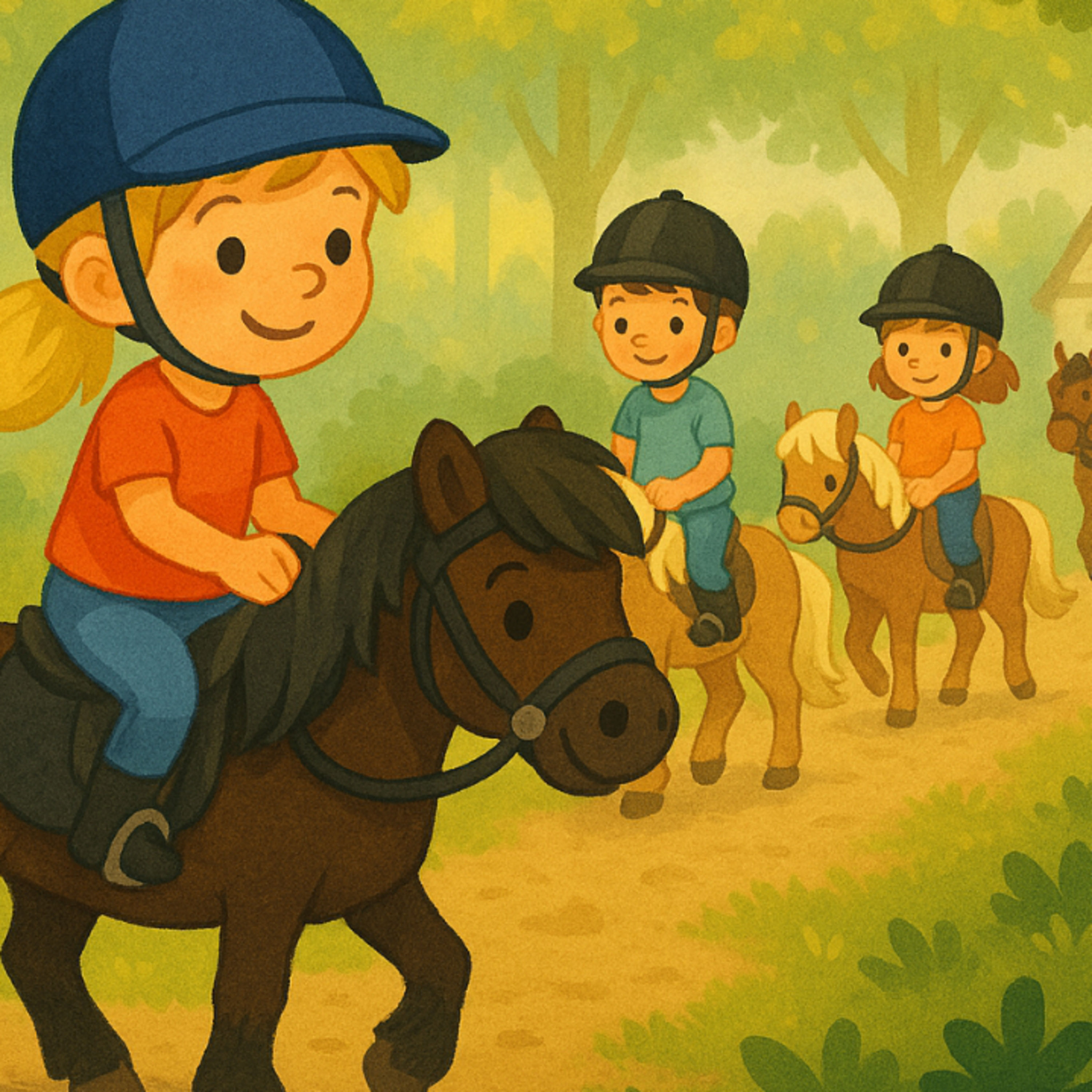 Ausflug zum Ponyhof | „Gute Nacht“-Geschichte